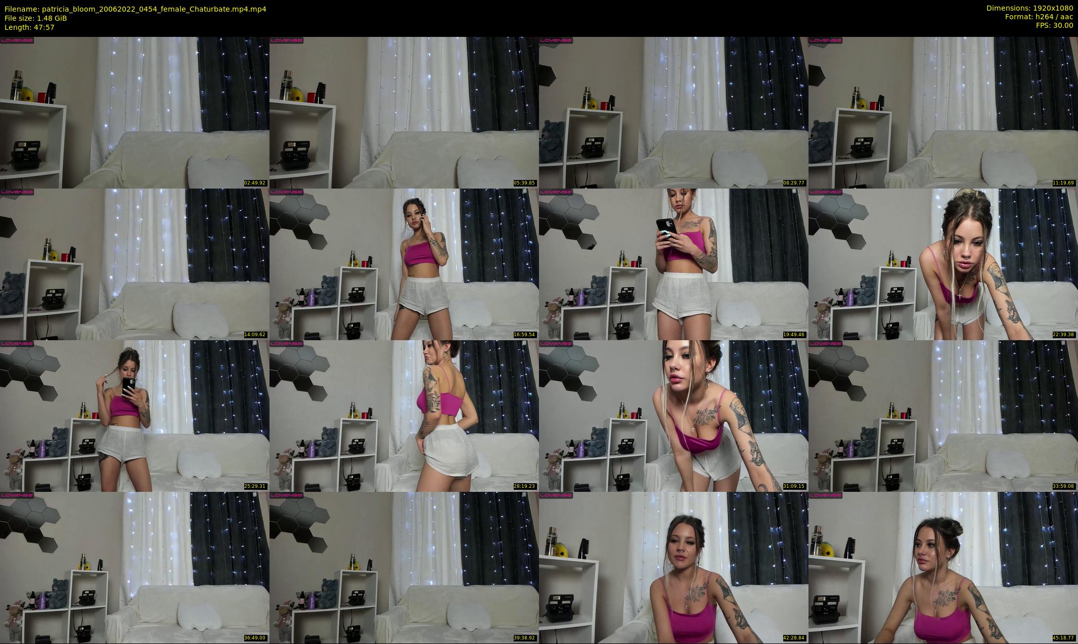 patricia_bloom — 48 minute Chaturbate female cam show recording, 1080p, Jun 20, 2022