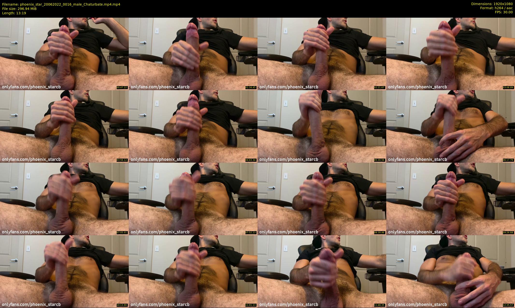 phoenix_star — 14 minute Chaturbate male cam show recording, 1080p, Jun 20, 2022