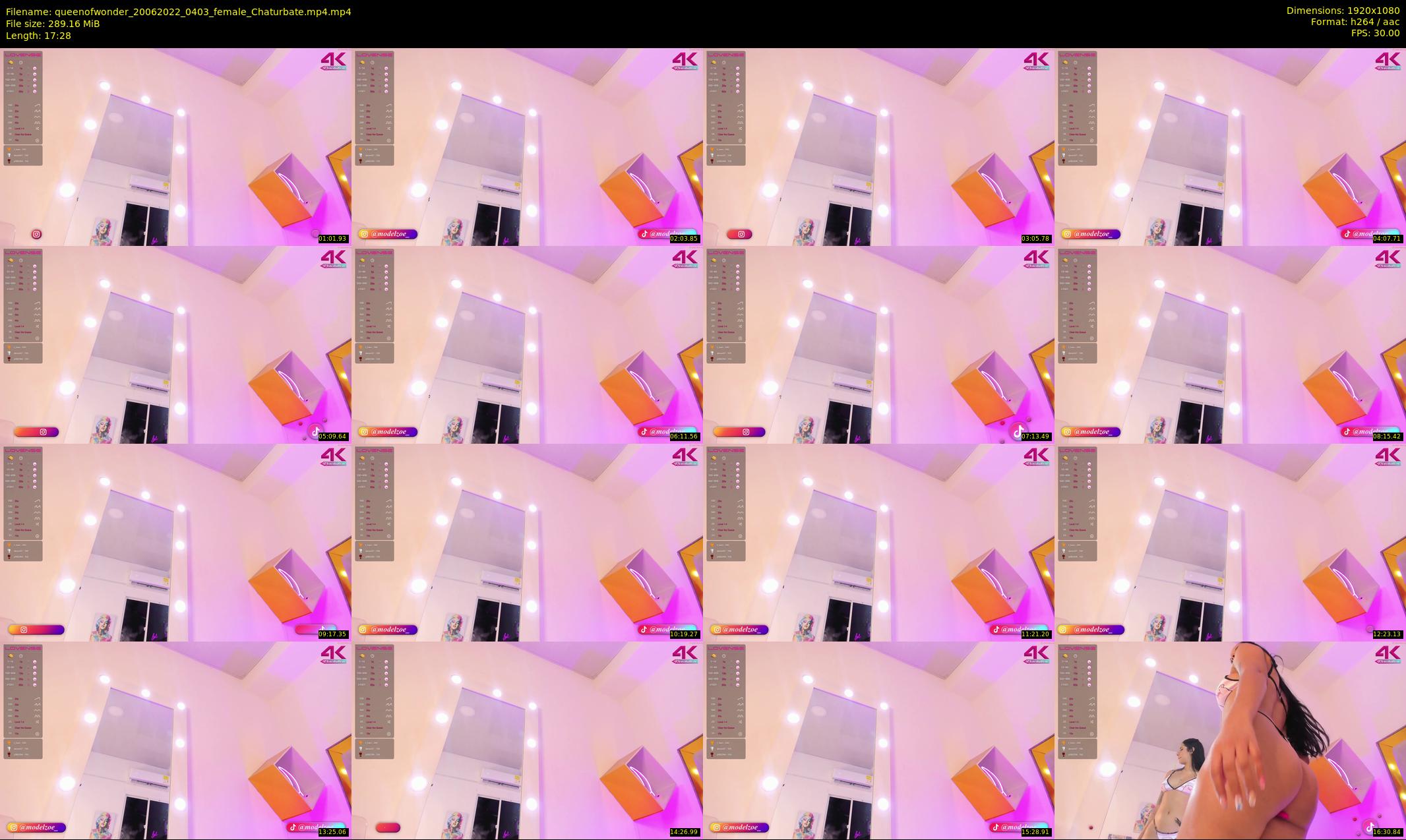 queenofwonder — 18 minute Chaturbate female cam show recording, 1080p, Jun 20, 2022