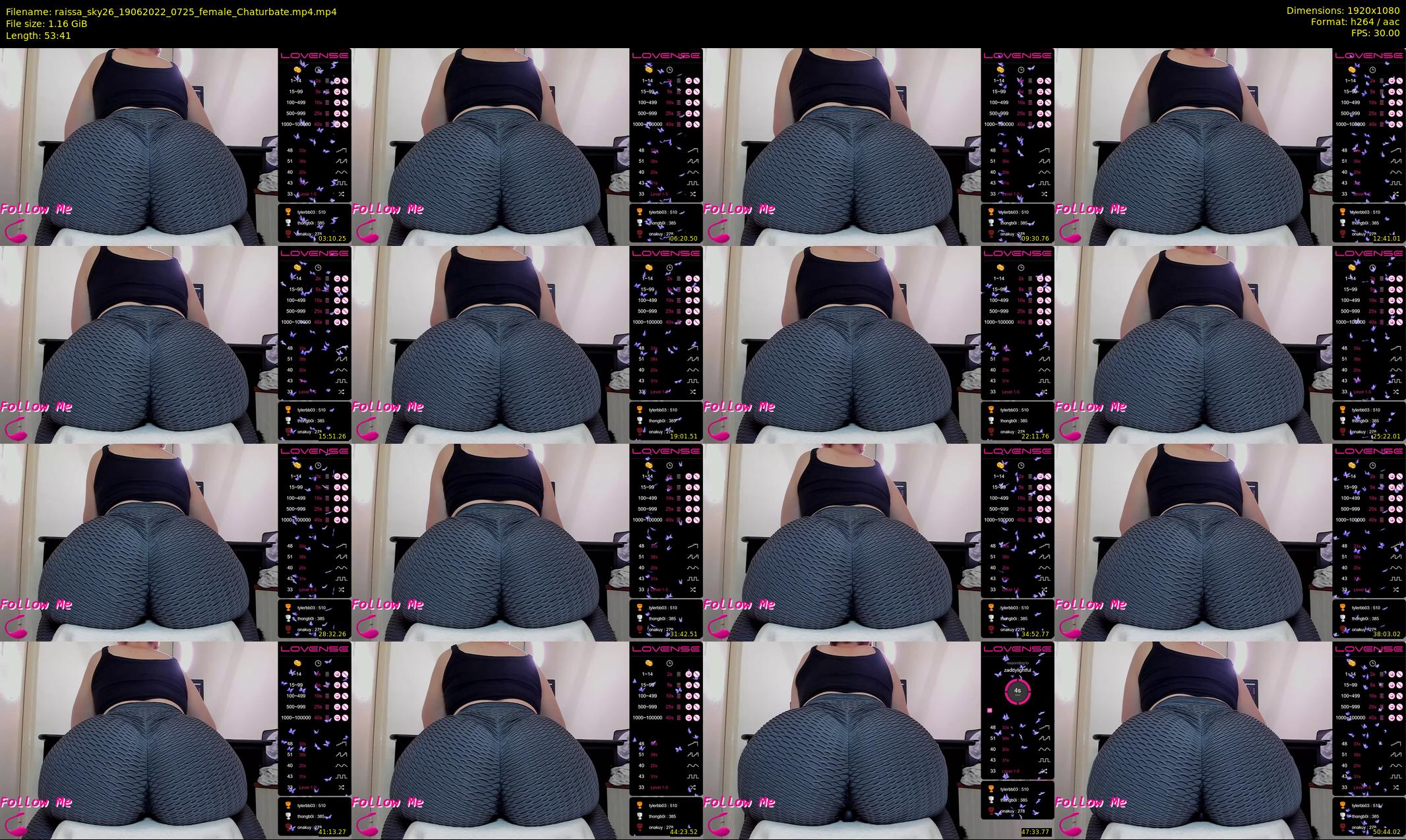 raissa_sky26 — 54 minute Chaturbate female cam show recording, 1080p, Jun 19, 2022