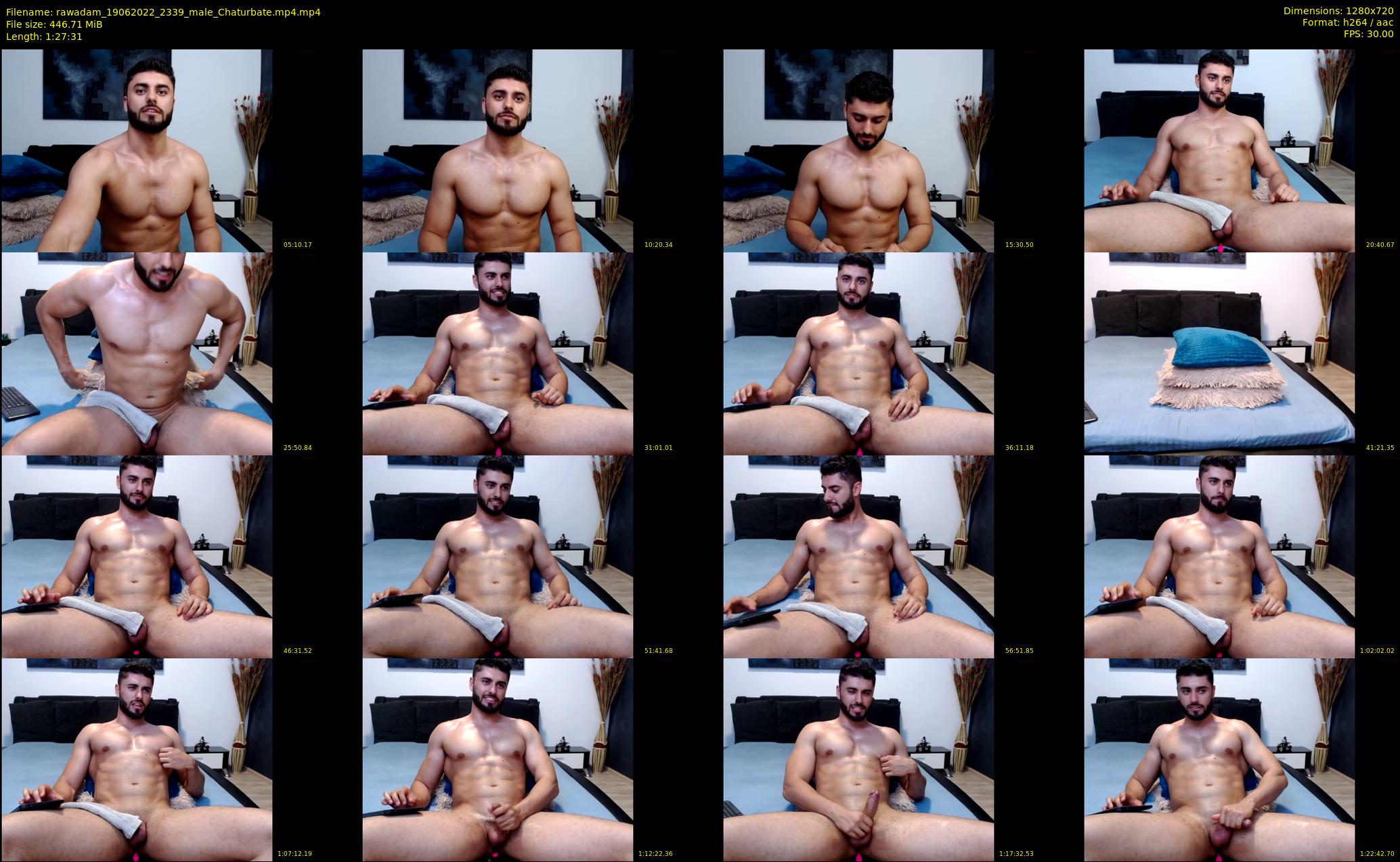 rawadam — 88 minute Chaturbate male cam show recording, 720p, Jun 19, 2022