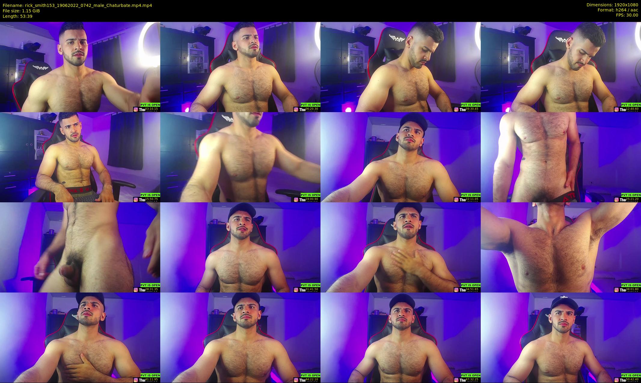 rick_smith153 — 54 minute Chaturbate male cam show recording, 1080p, Jun 19, 2022