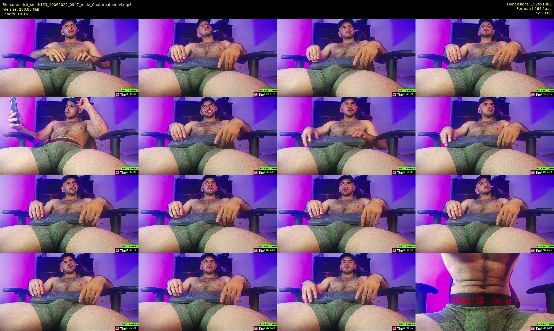 rick_smith153 — 11 minute Chaturbate male cam show recording, 1080p, Jun 19, 2022