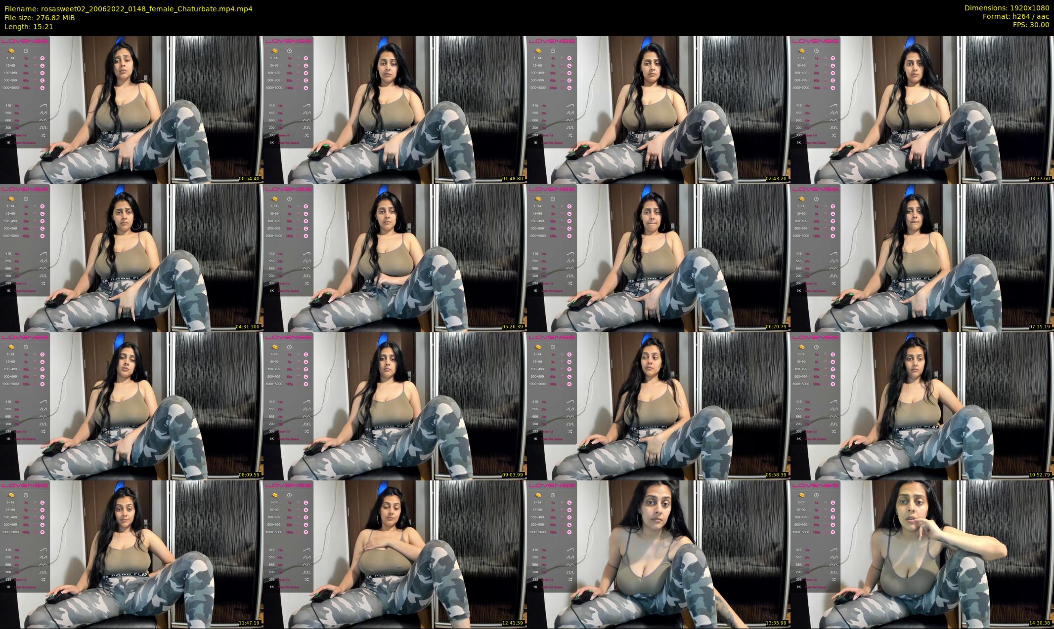rosasweet02 — 16 minute Chaturbate female cam show recording, 1080p, Jun 20, 2022