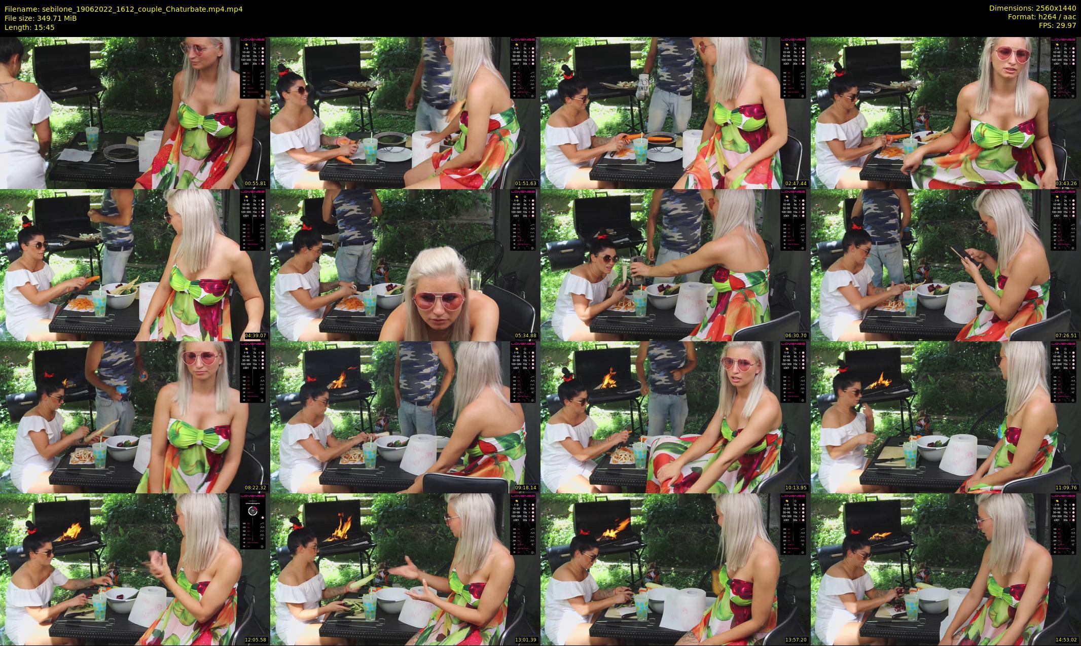 sebilone — 16 minute Chaturbate couple cam show recording, 1080p, Jun 19, 2022