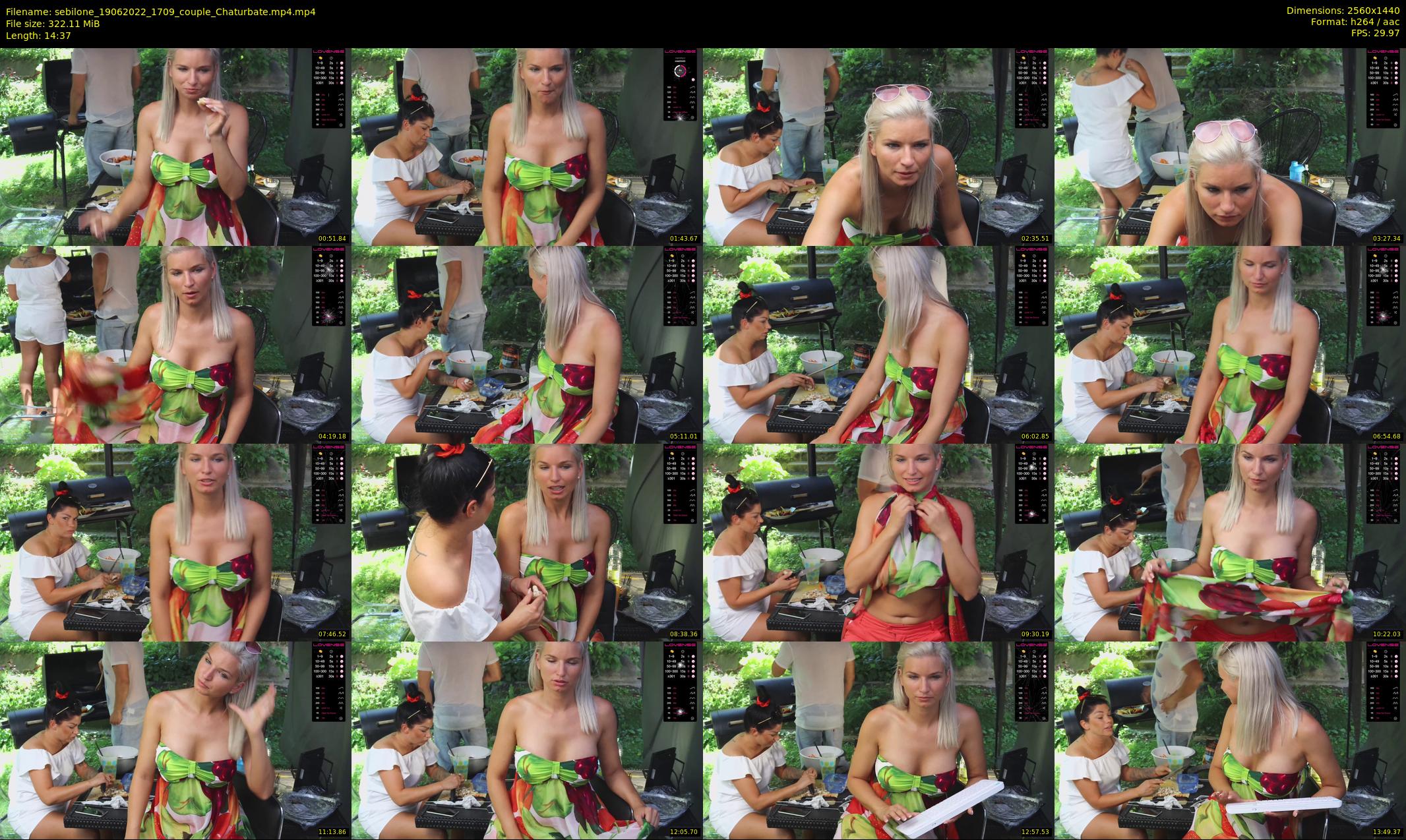 sebilone — 15 minute Chaturbate couple cam show recording, 1080p, Jun 19, 2022