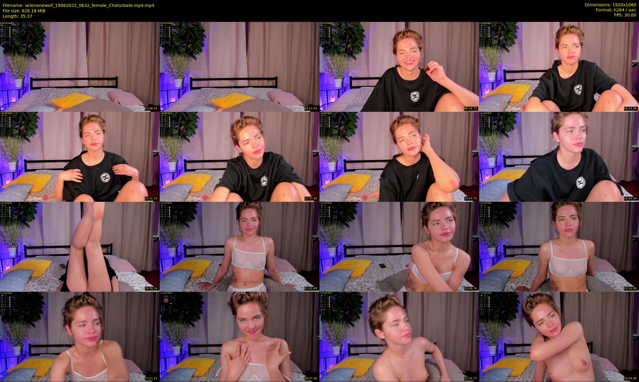 selenanewolf — 36 minute Chaturbate couple cam show recording, 1080p, Jun 19, 2022