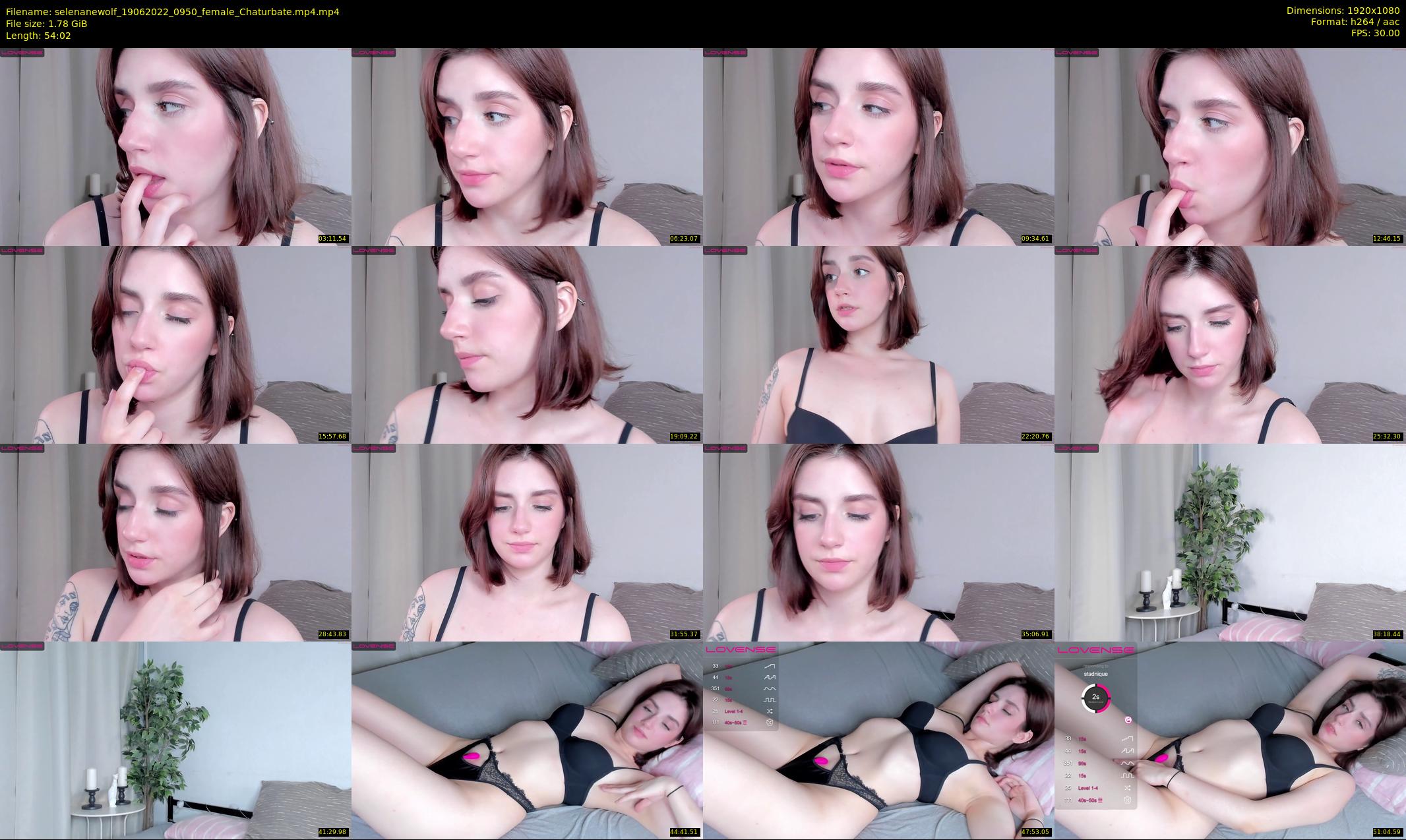 selenanewolf — 55 minute Chaturbate couple cam show recording, 1080p, Jun 19, 2022