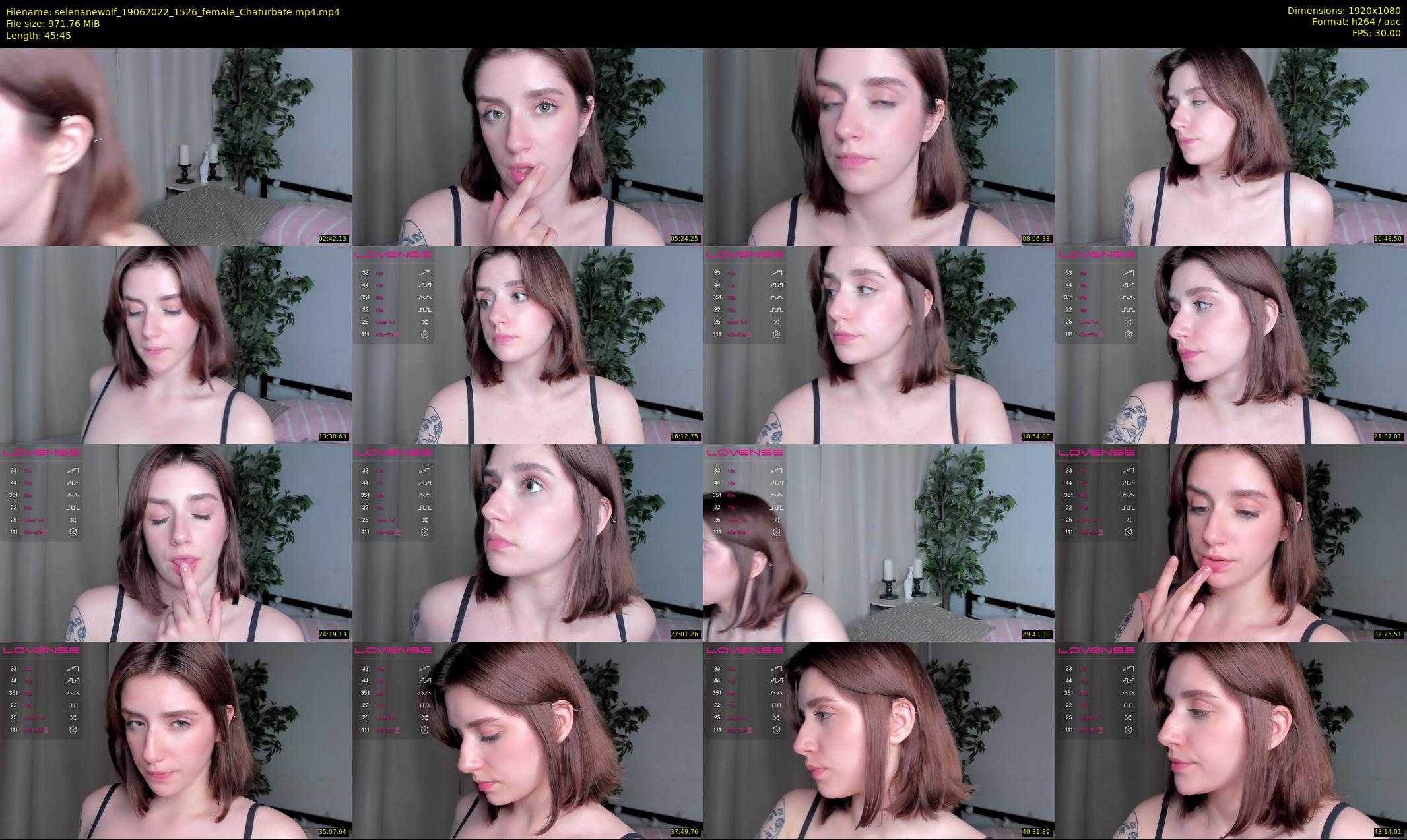 selenanewolf — 46 minute Chaturbate couple cam show recording, 1080p, Jun 19, 2022