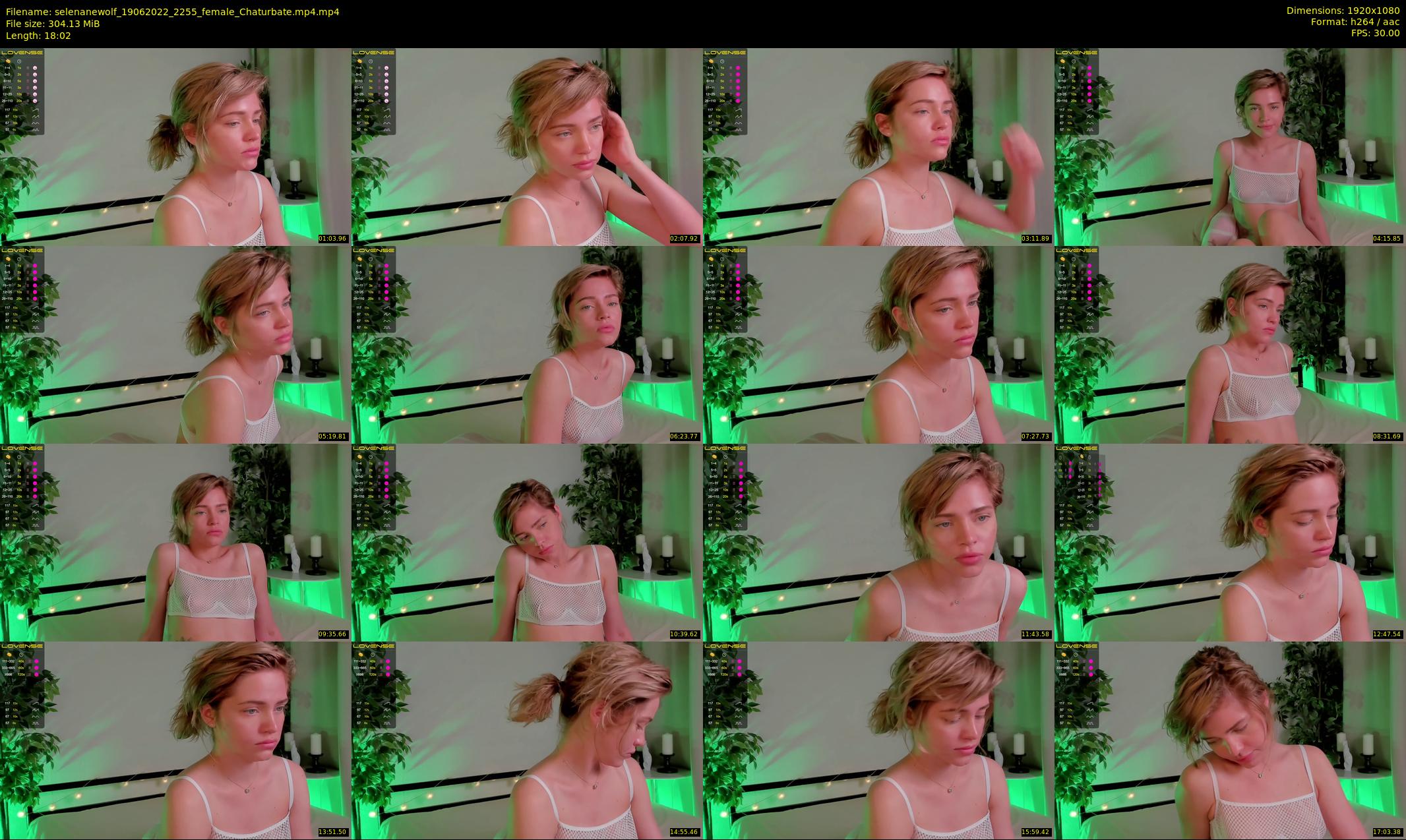 selenanewolf — 19 minute Chaturbate couple cam show recording, 1080p, Jun 19, 2022