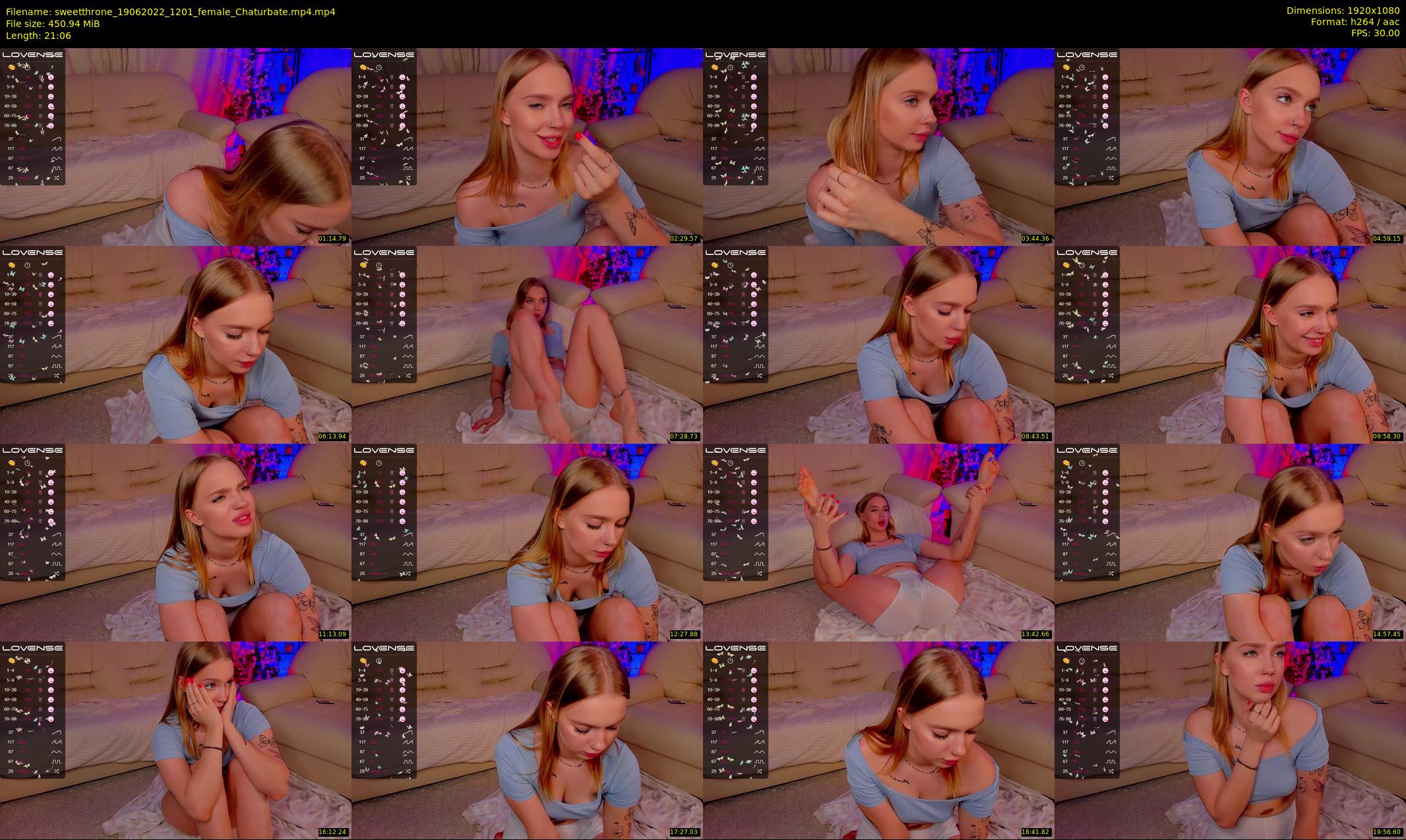 sweetthrone — 22 minute Chaturbate couple cam show recording, 1080p, Jun 19, 2022