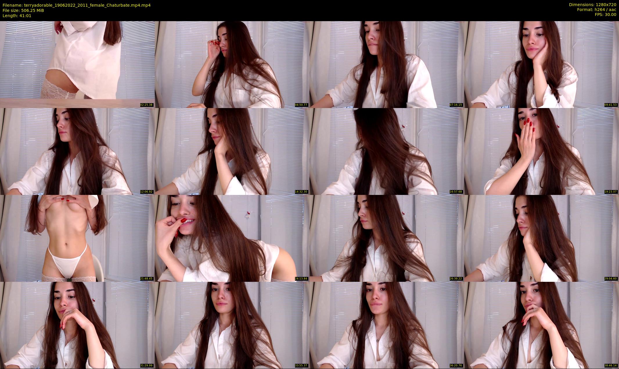 terryadorable — 42 minute Chaturbate female cam show recording, 720p, Jun 19, 2022