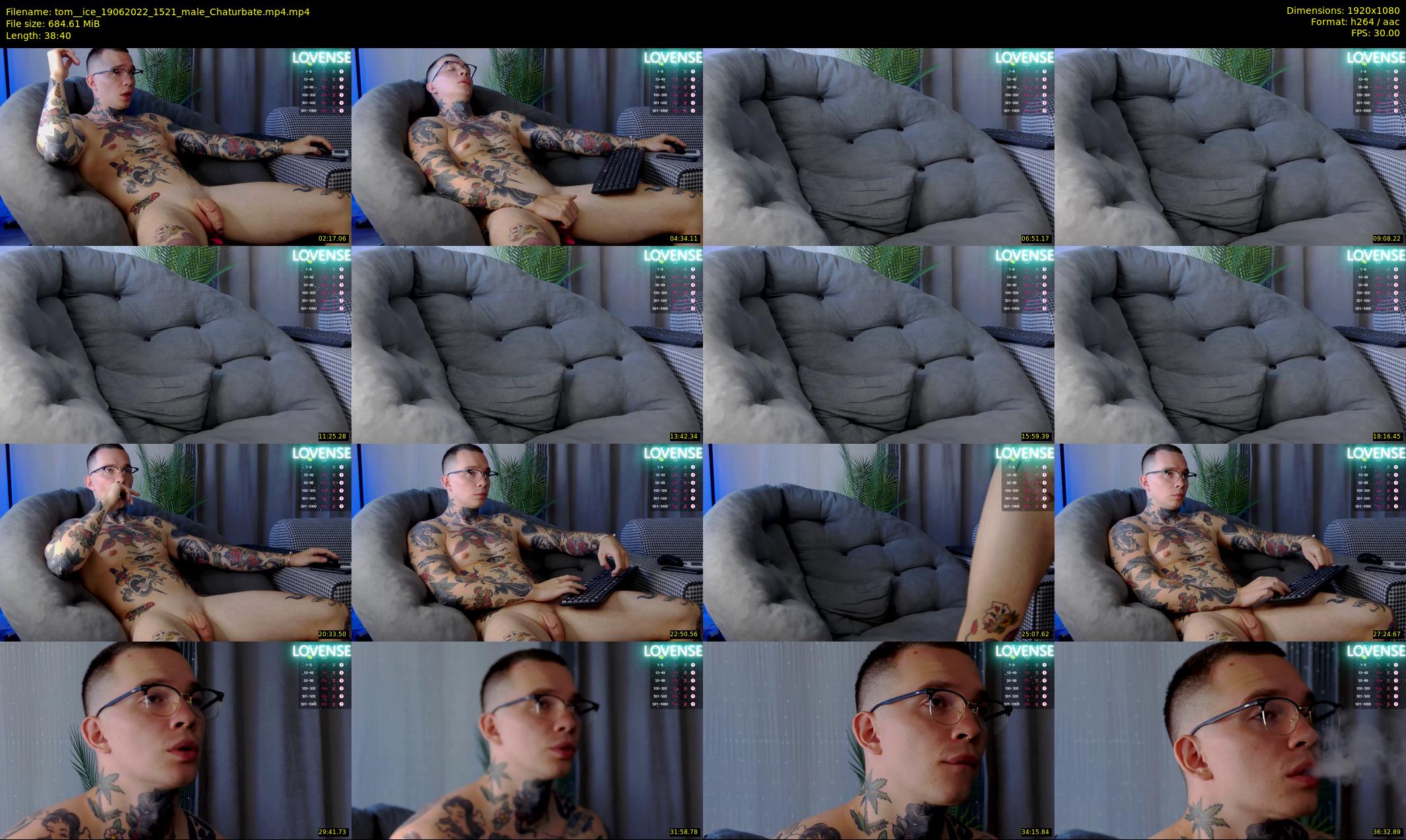 tom__ice — 39 minute Chaturbate male cam show recording, 1080p, Jun 19, 2022