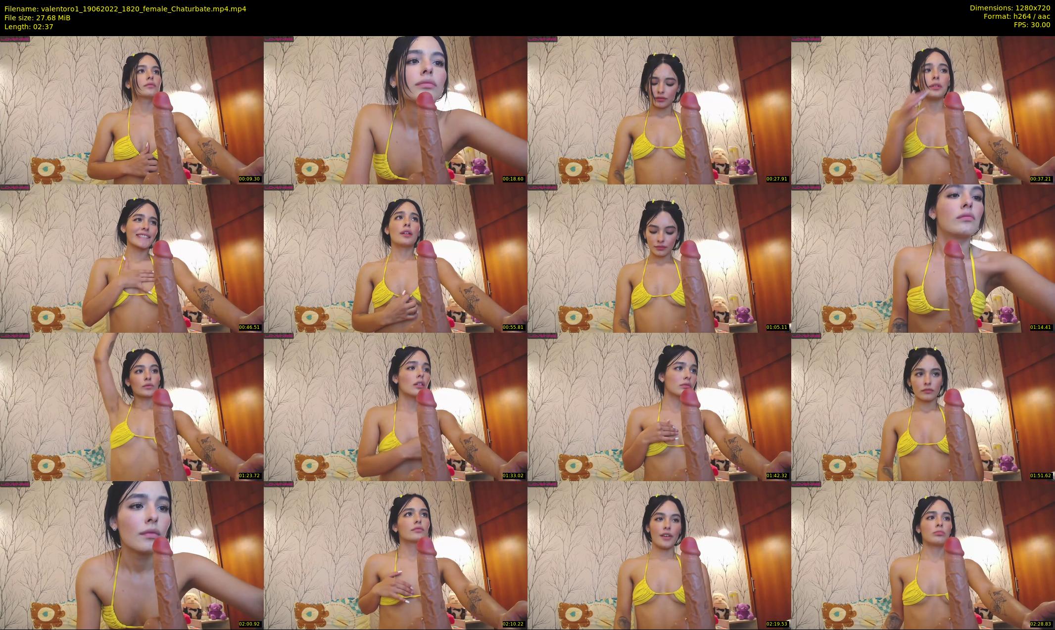 valentoro1 — 3 minute Chaturbate female cam show recording, 720p, Jun 19, 2022