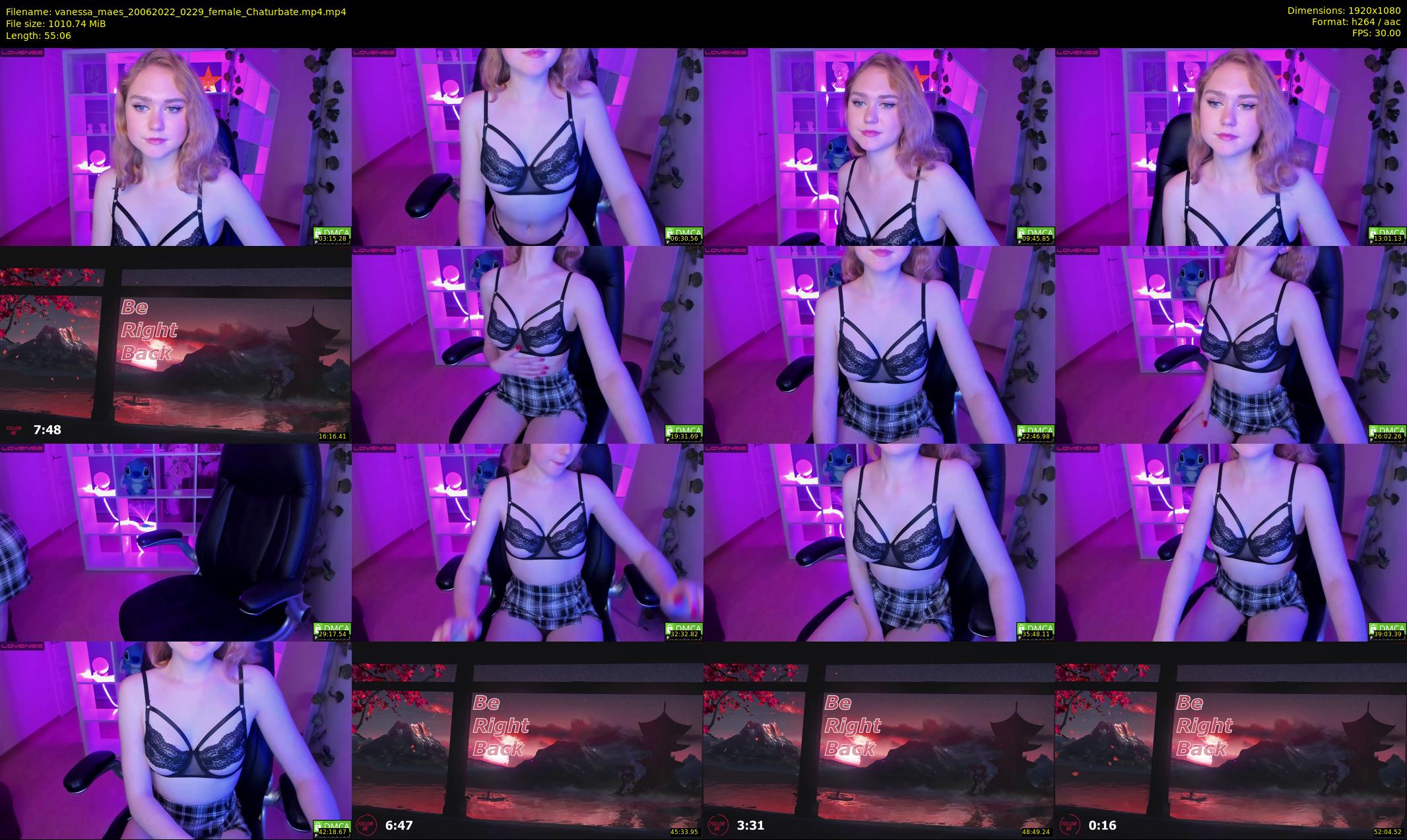 vanessa_maes — 56 minute Chaturbate female cam show recording, 1080p, Jun 20, 2022