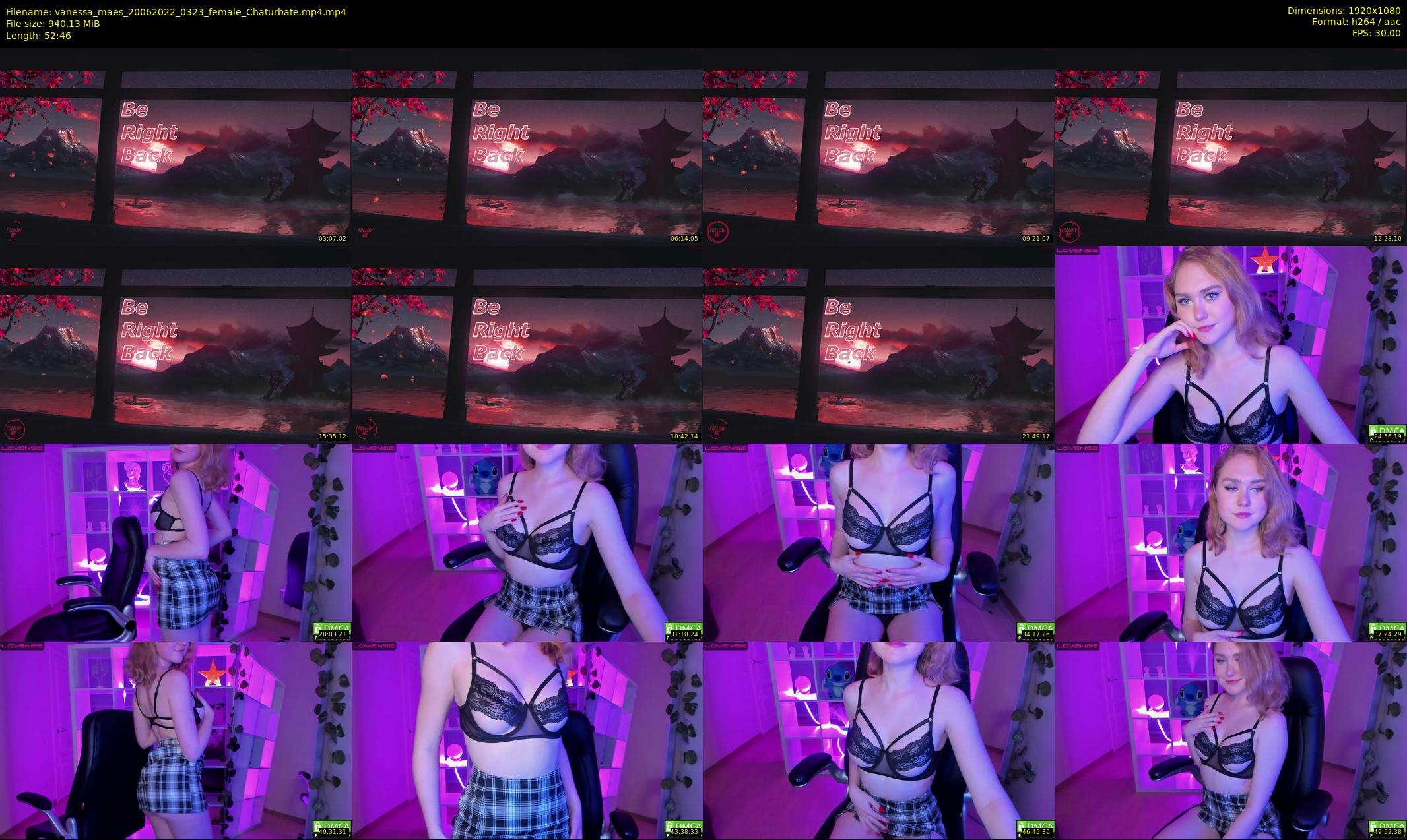 vanessa_maes — 53 minute Chaturbate female cam show recording, 1080p, Jun 20, 2022