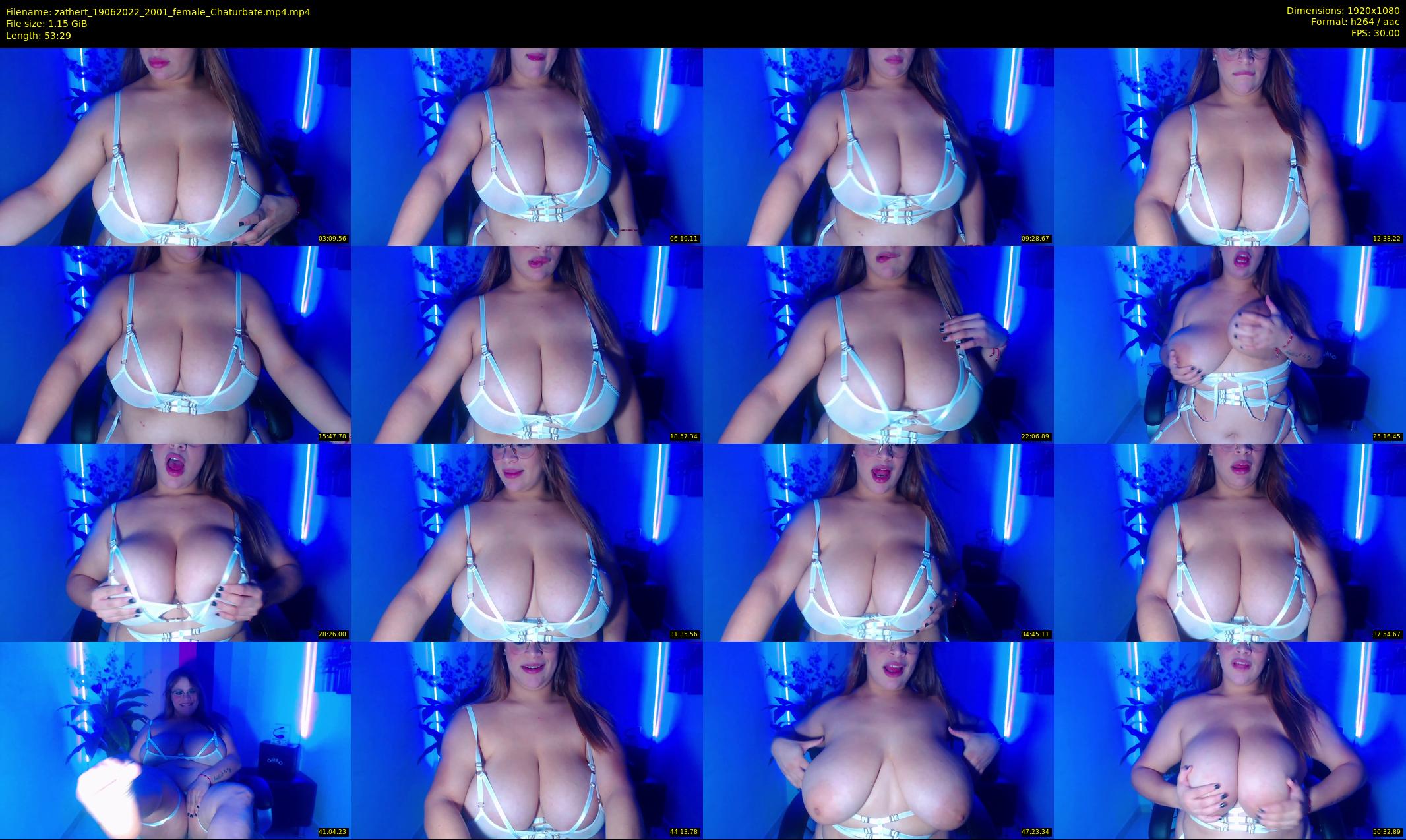 zathert — 54 minute Chaturbate female cam show recording, 1080p, Jun 19, 2022