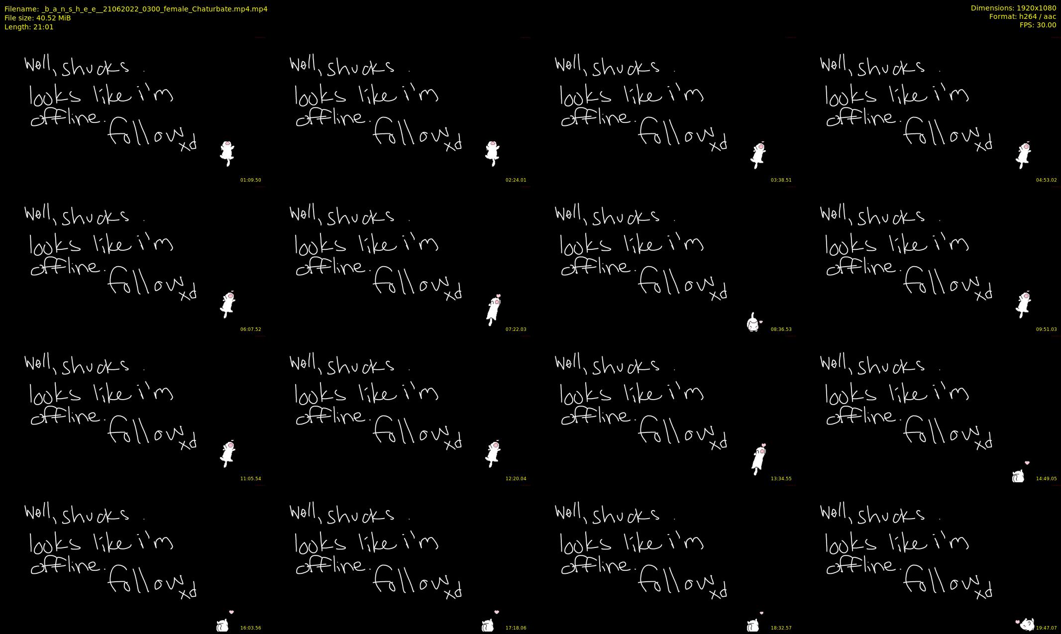 _b_a_n_s_h_e_e_ — 22 minute Chaturbate female cam show recording, 1080p, Jun 21, 2022