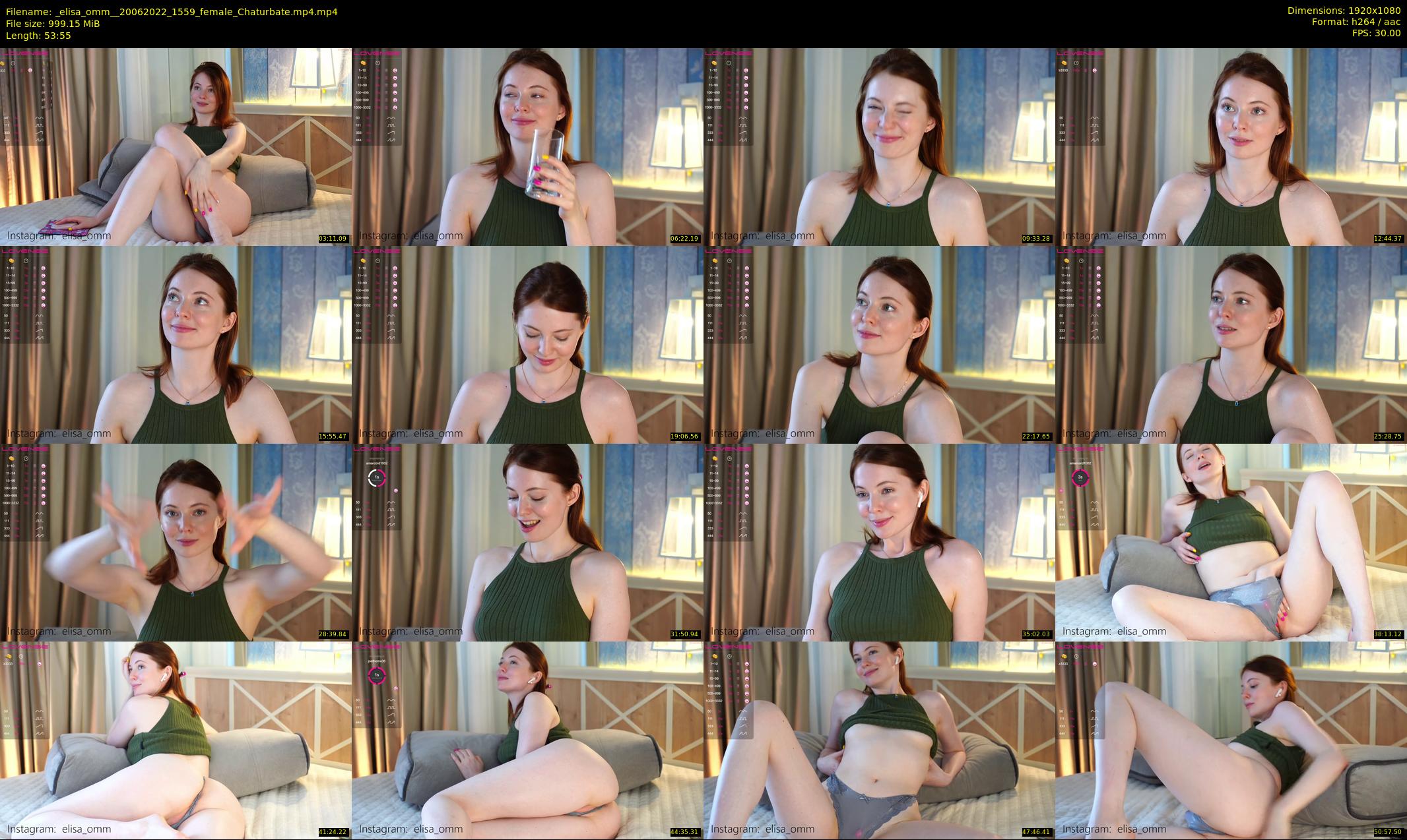 _elisa_omm_ — 54 minute Chaturbate female cam show recording, 1080p, Jun 20, 2022