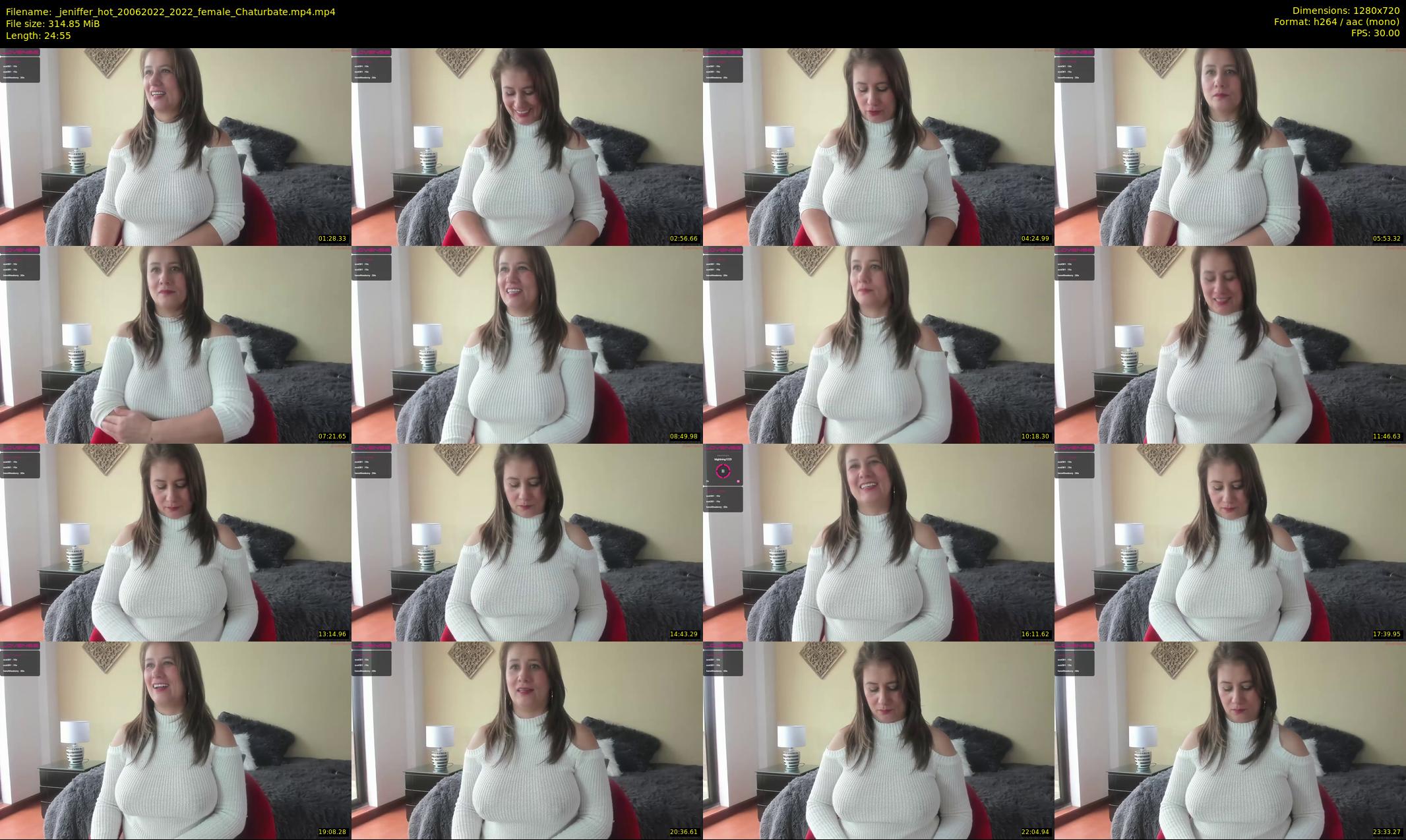 _jeniffer_hot — 25 minute Chaturbate female cam show recording, 720p, Jun 20, 2022