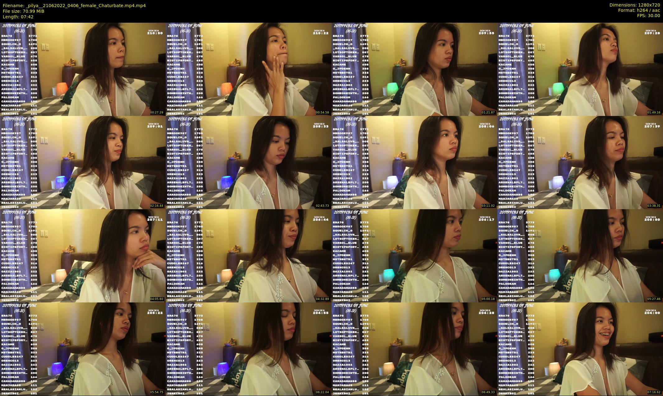 _pilya_ — 8 minute Chaturbate female cam show recording, 720p, Jun 21, 2022