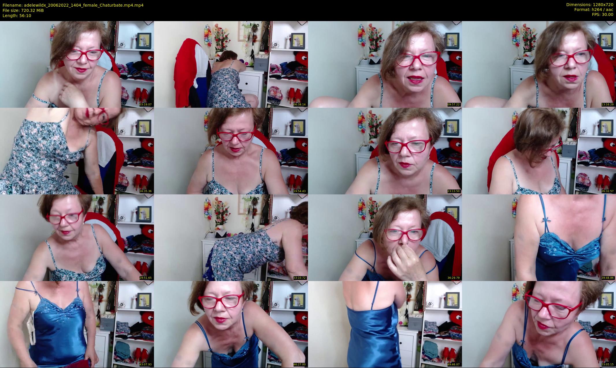 adelewildx — 57 minute Chaturbate female cam show recording, 720p, Jun 20, 2022