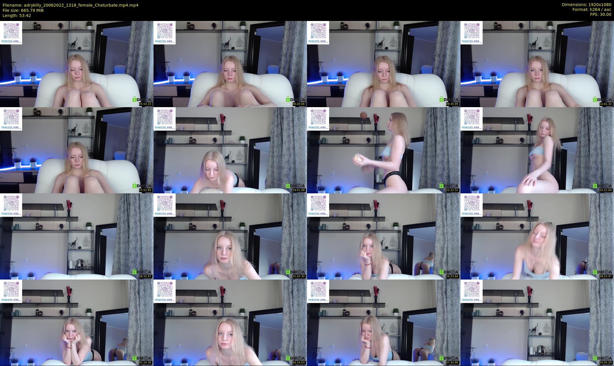 adrykilly — 54 minute Chaturbate female cam show recording, 1080p, Jun 20, 2022