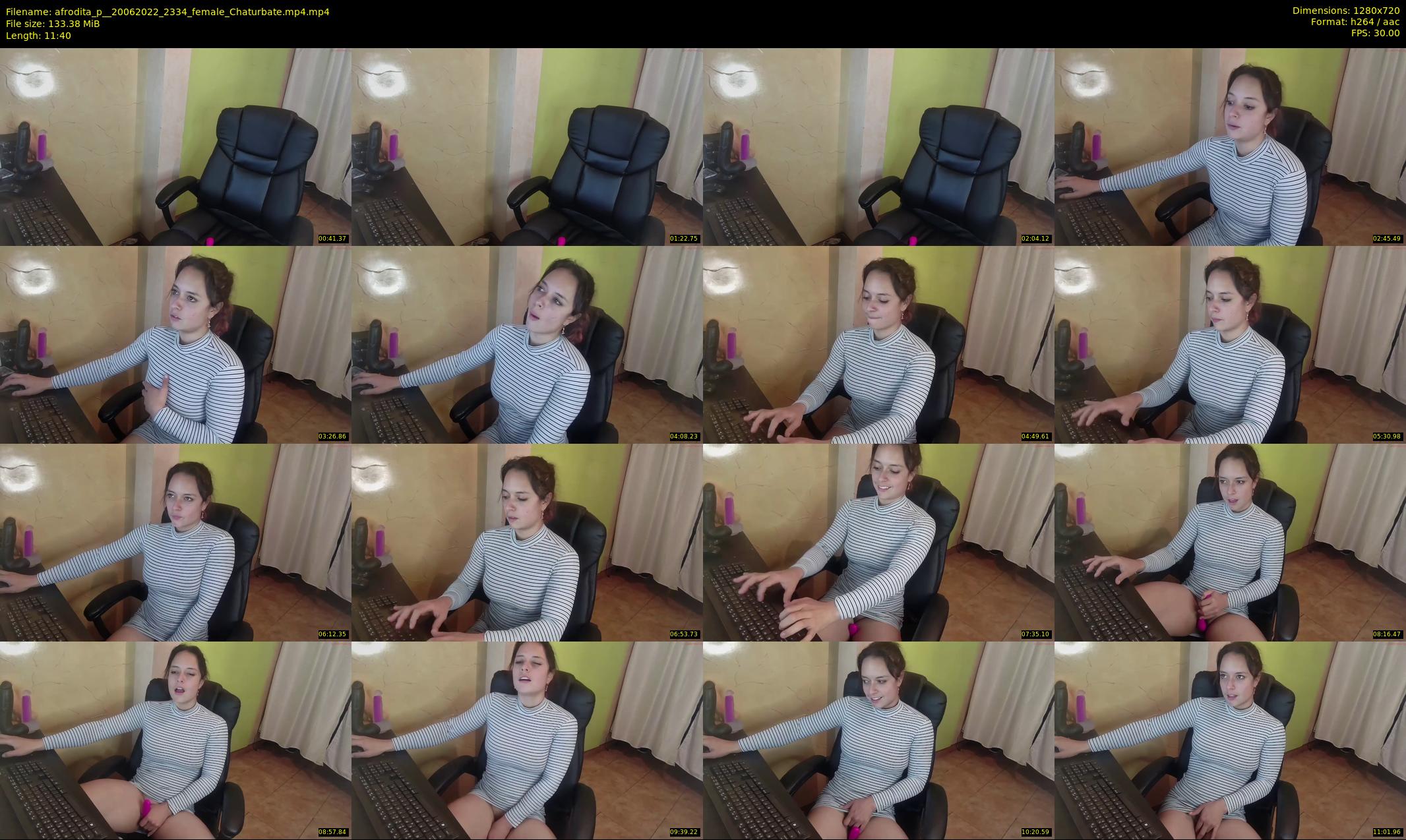 afrodita_p_ — 12 minute Chaturbate female cam show recording, 720p, Jun 20, 2022