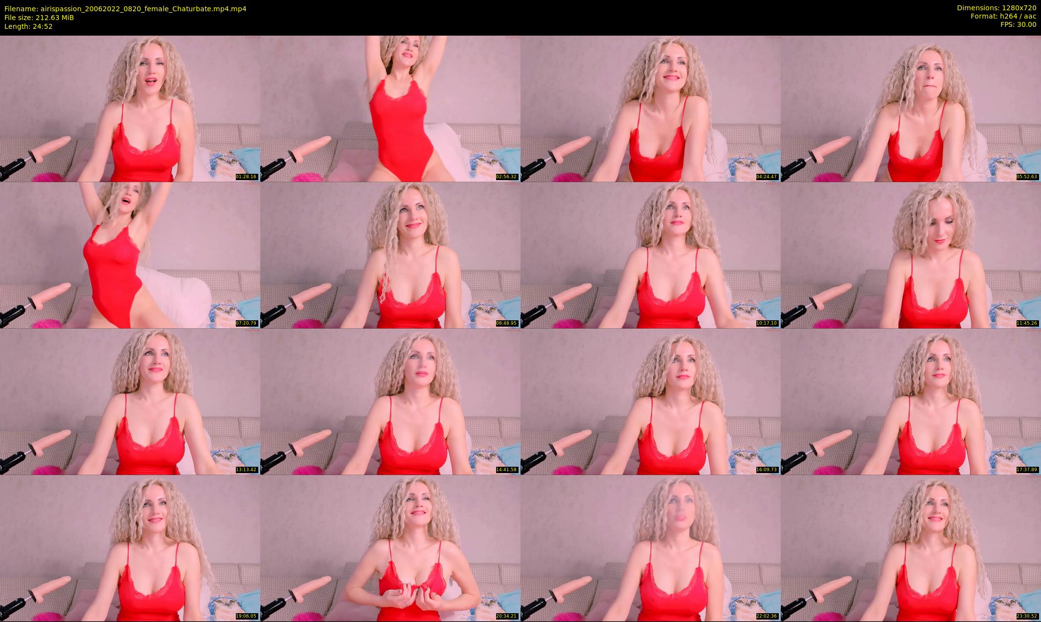 airispassion — 25 minute Chaturbate female cam show recording, 720p, Jun 20, 2022