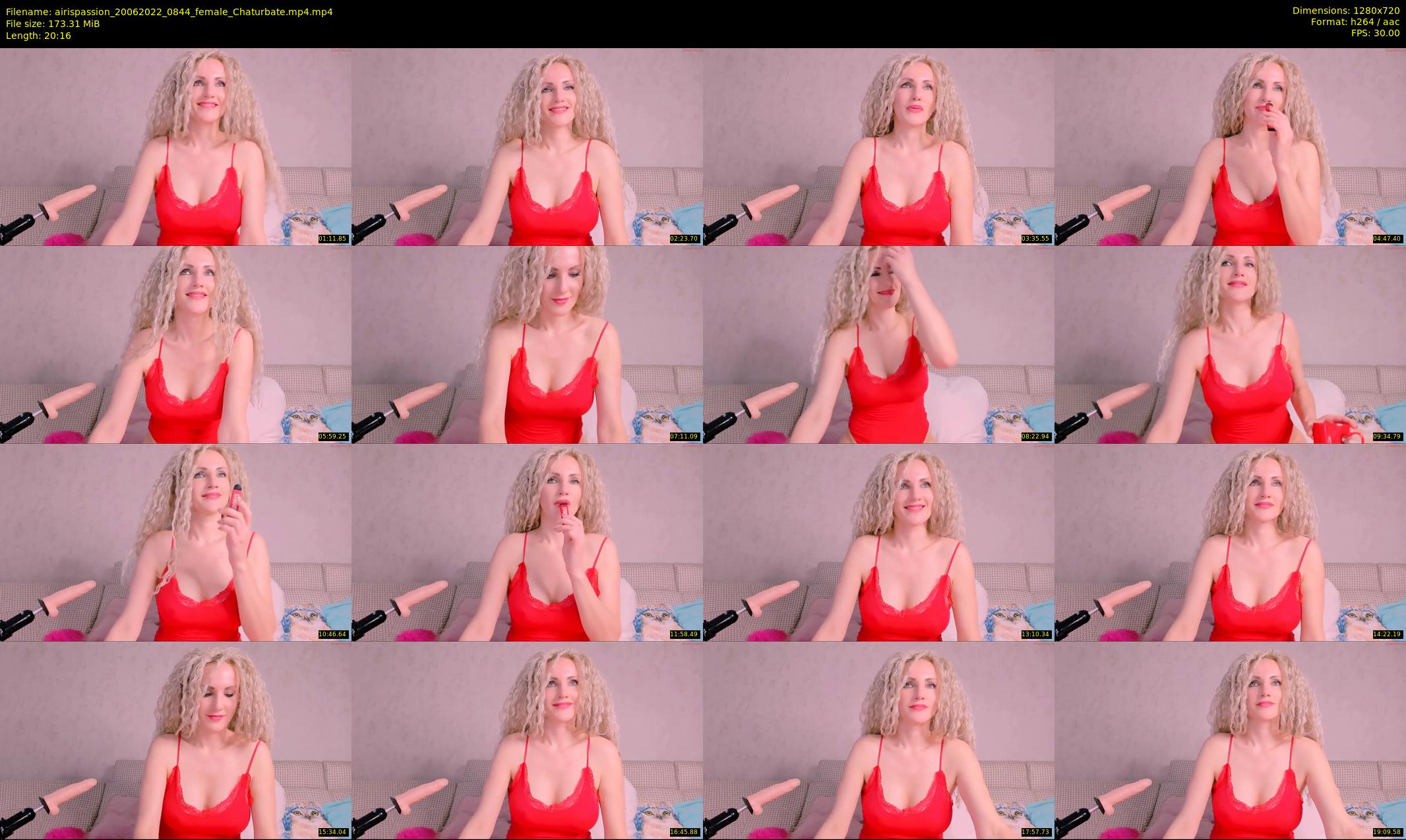 airispassion — 21 minute Chaturbate female cam show recording, 720p, Jun 20, 2022