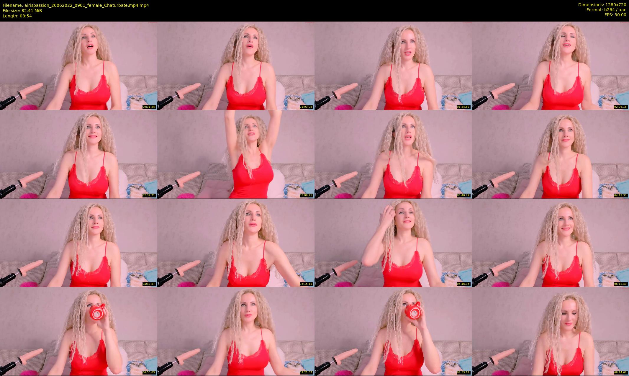 airispassion — 9 minute Chaturbate female cam show recording, 720p, Jun 20, 2022