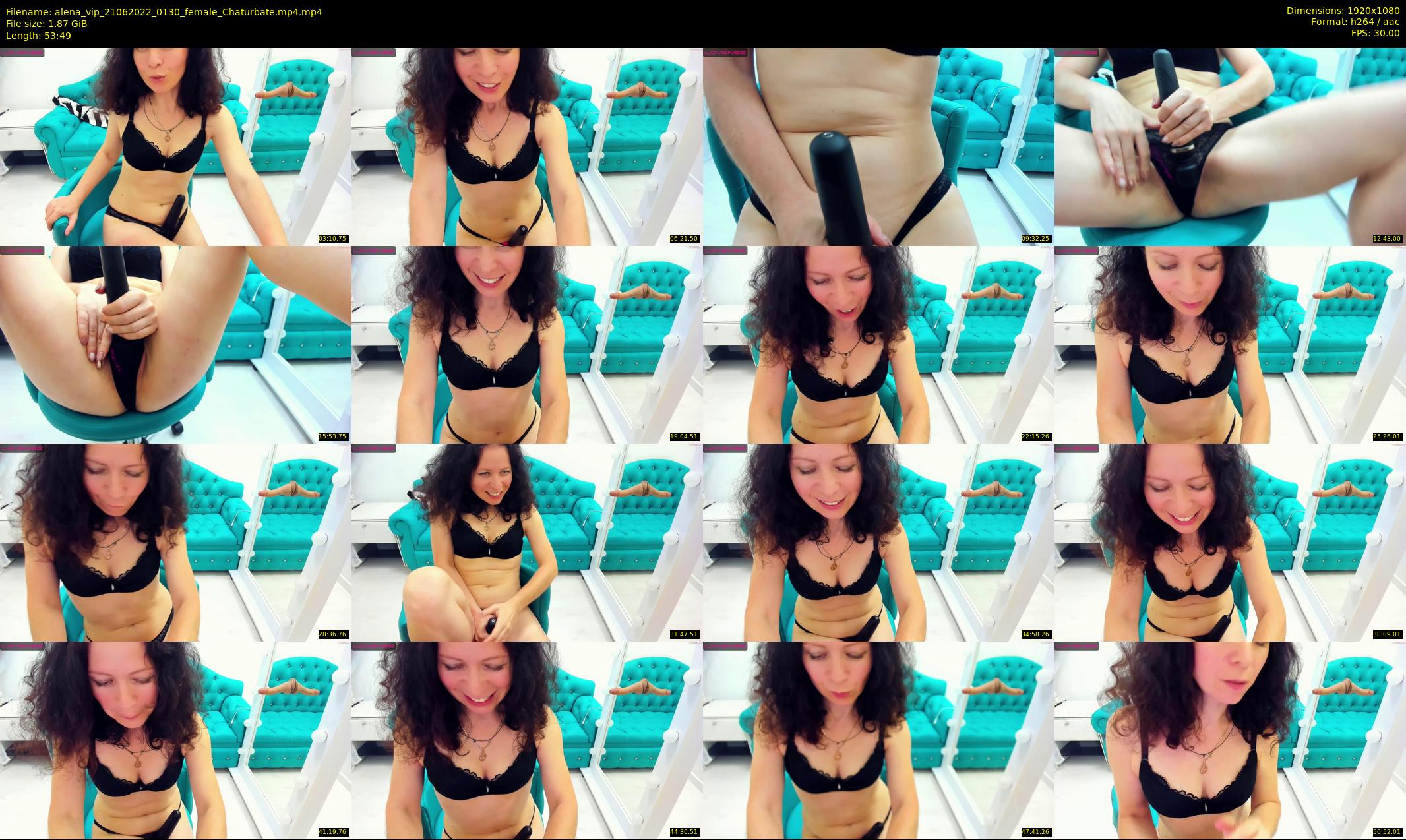 alena_vip — 54 minute Chaturbate female cam show recording, 1080p, Jun 21, 2022