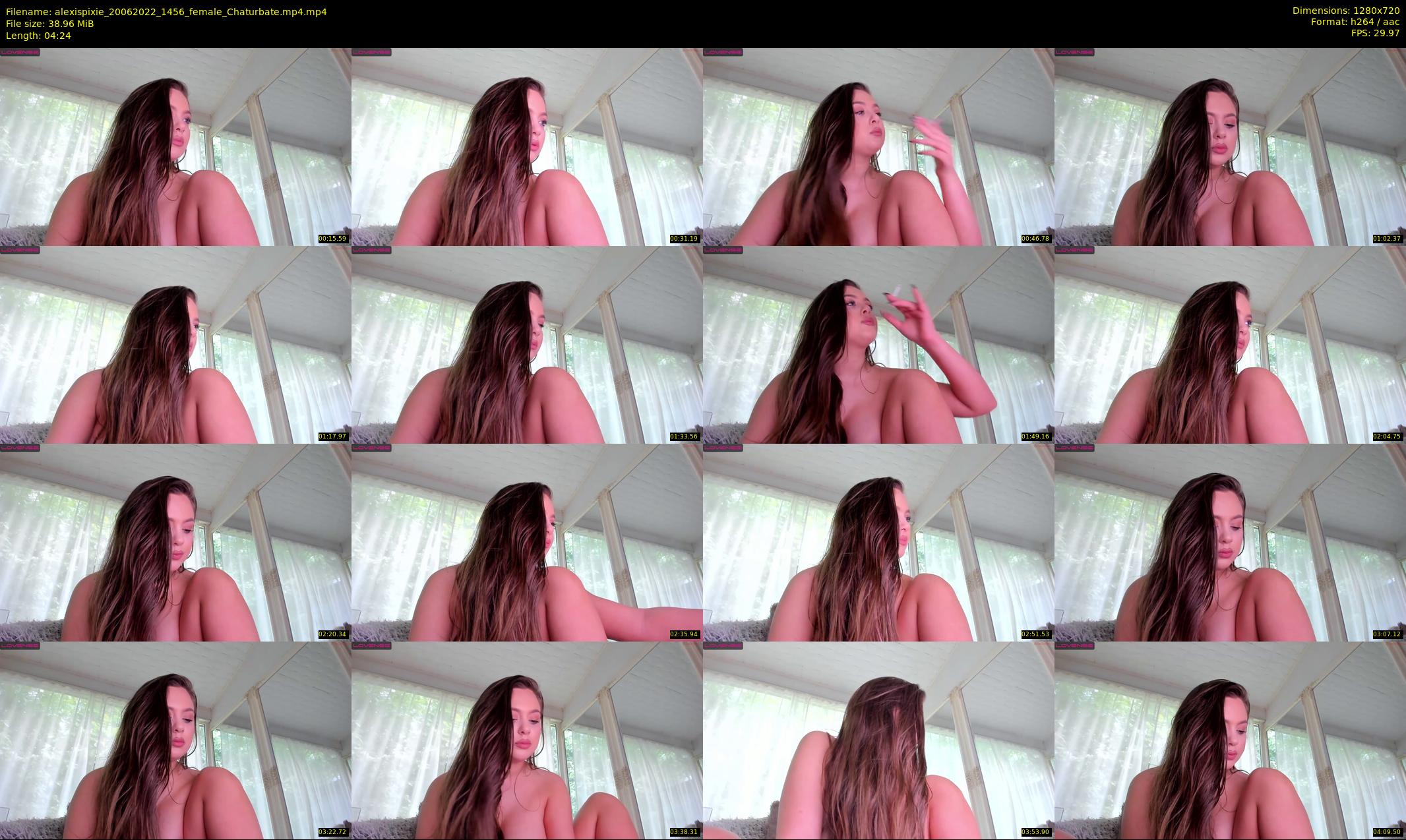 alexispixie — 5 minute Chaturbate female cam show recording, 720p, Jun 20, 2022