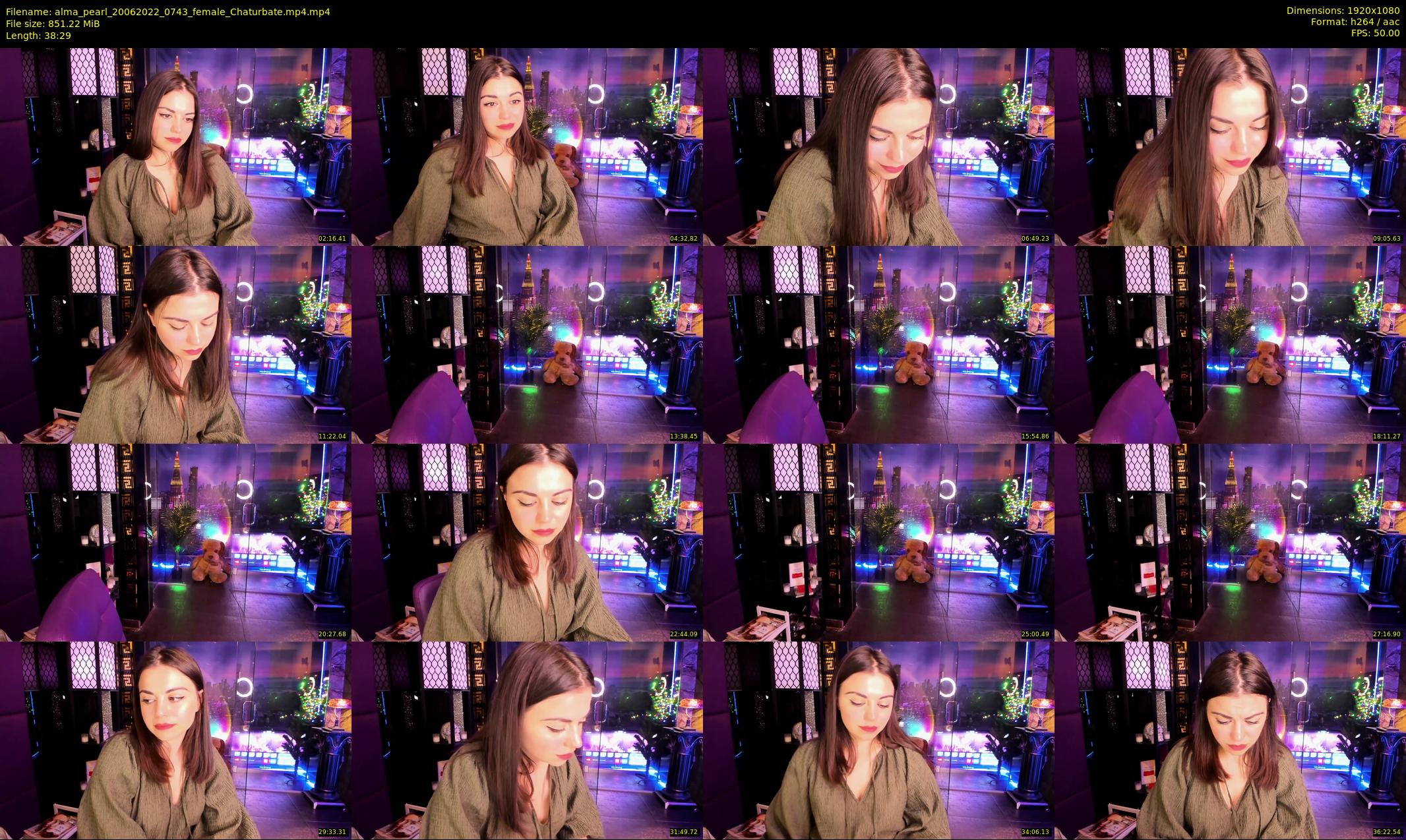 alma_pearl — 39 minute Chaturbate female cam show recording, 1080p, Jun 20, 2022