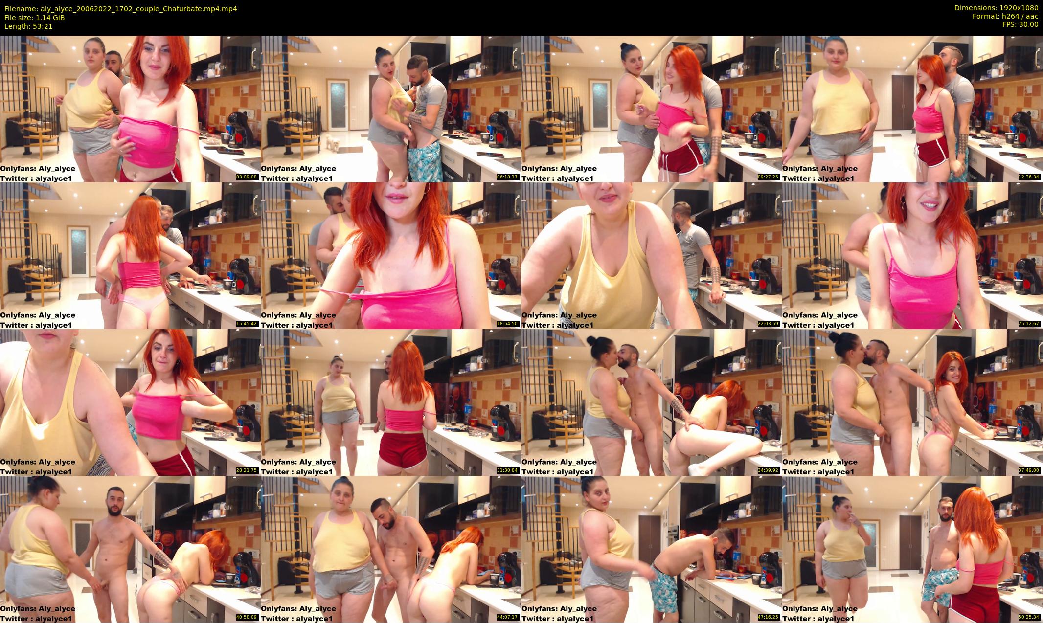 aly_alyce — 54 minute Chaturbate female cam show recording, 1080p, Jun 20, 2022
