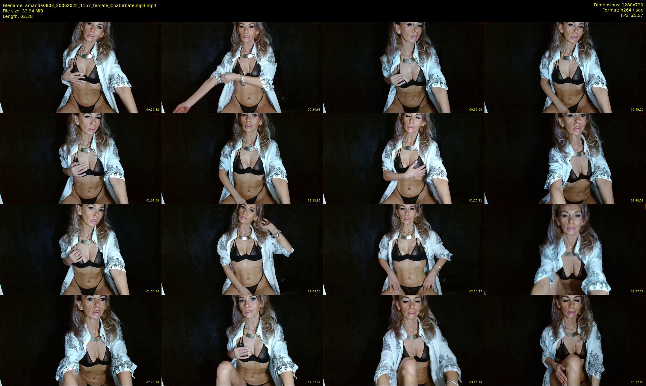 amanda0803 — 4 minute Chaturbate female cam show recording, 720p, Jun 20, 2022