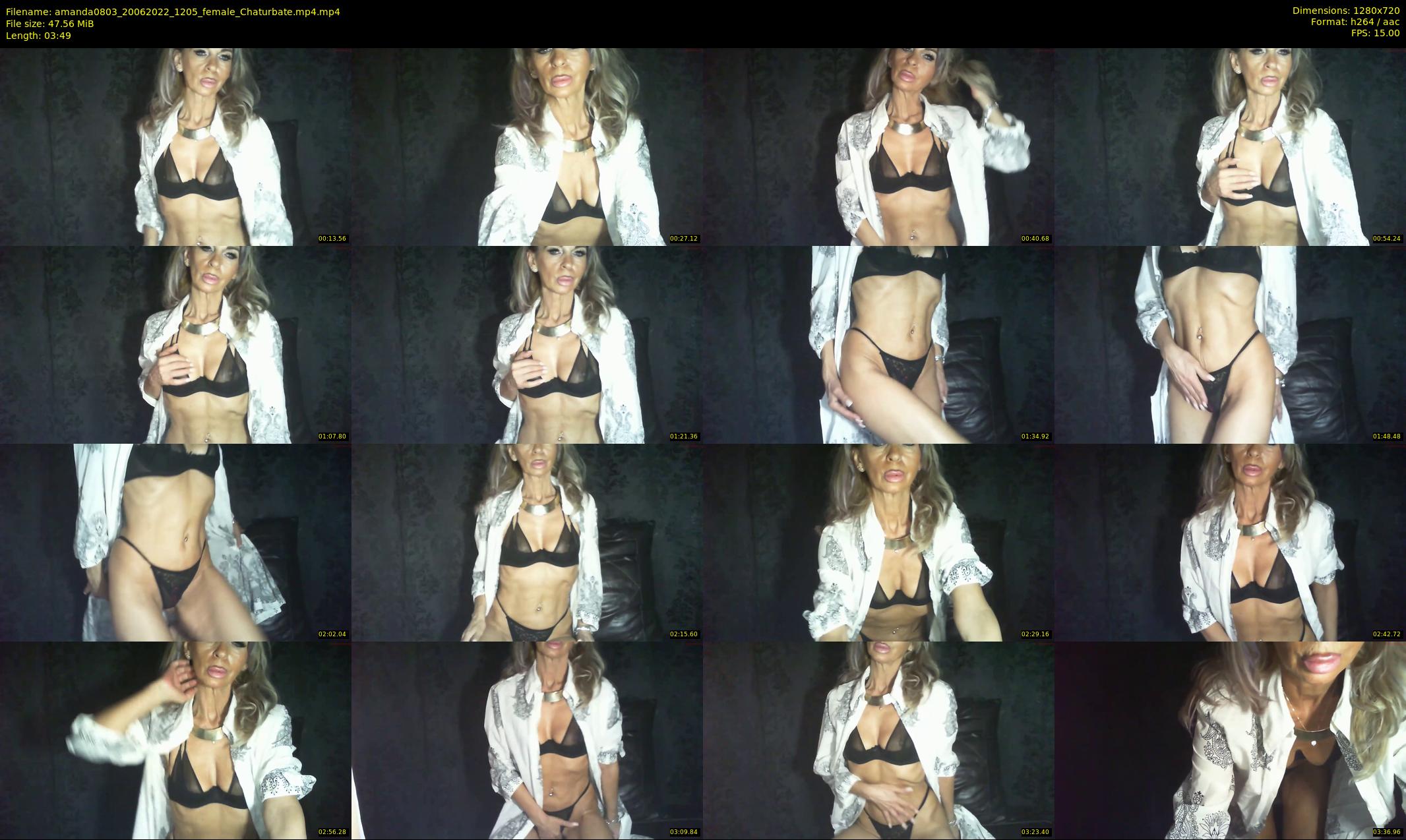 amanda0803 — 4 minute Chaturbate female cam show recording, 720p, Jun 20, 2022