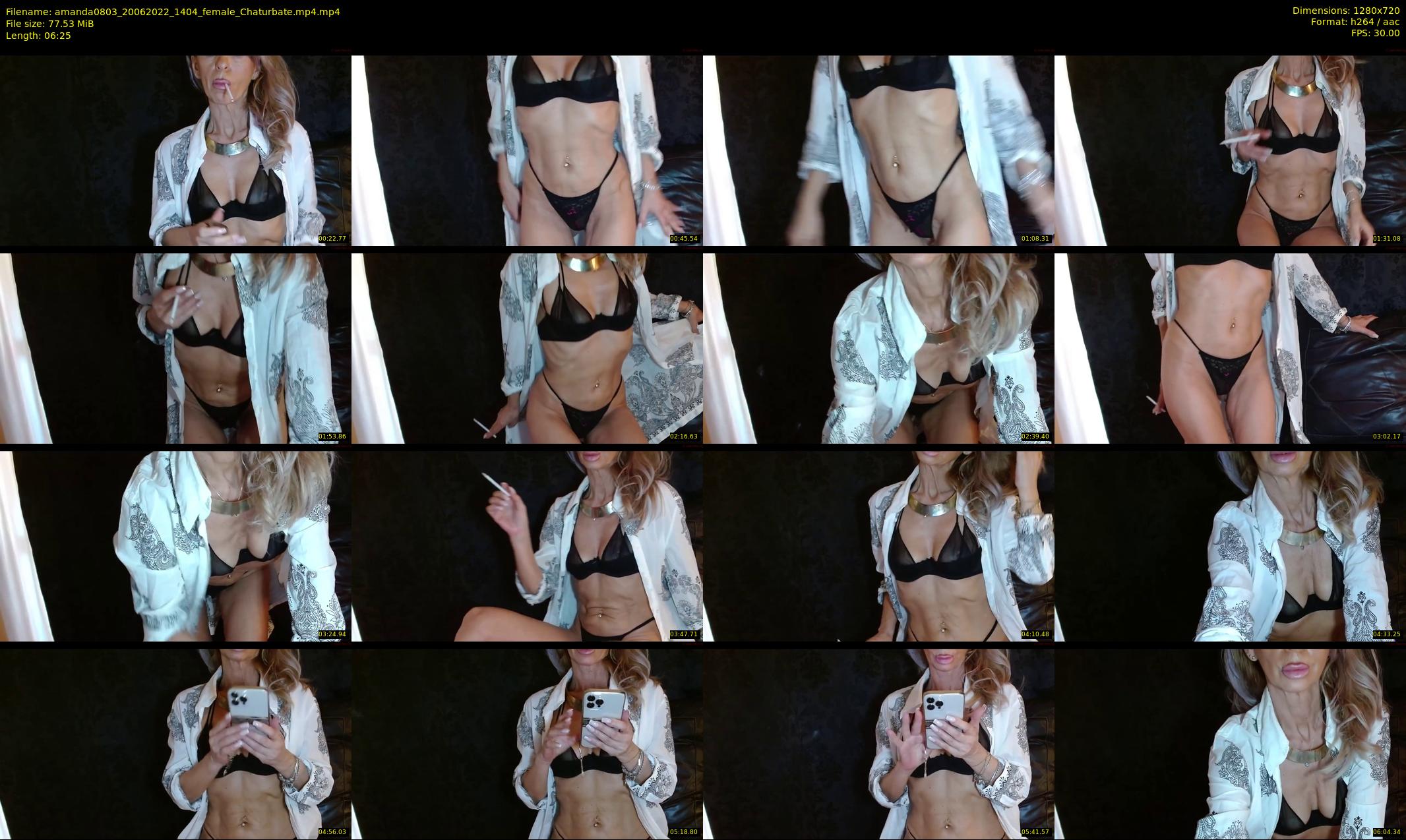 amanda0803 — 7 minute Chaturbate female cam show recording, 720p, Jun 20, 2022