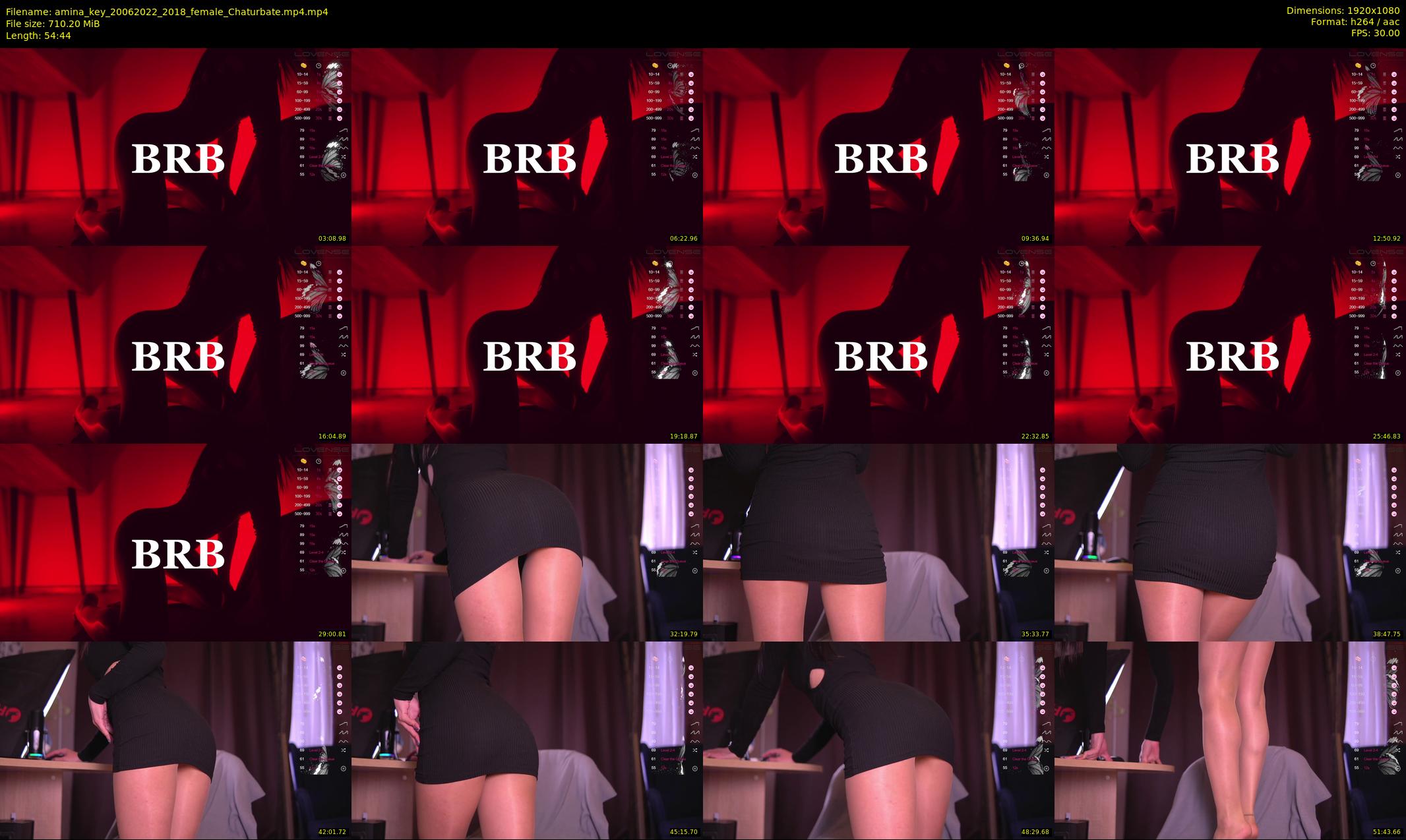 amina_key — 55 minute Chaturbate female cam show recording, 1080p, Jun 20, 2022