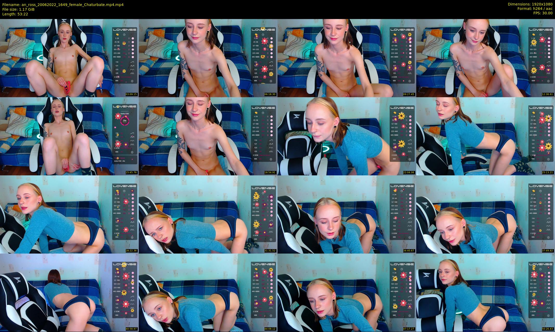 an_ross — 54 minute Chaturbate female cam show recording, 1080p, Jun 20, 2022