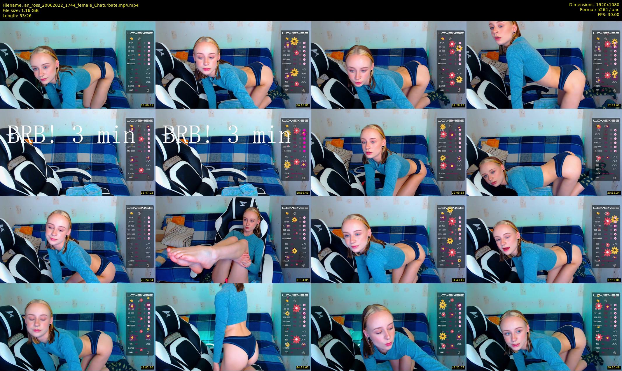 an_ross — 54 minute Chaturbate female cam show recording, 1080p, Jun 20, 2022