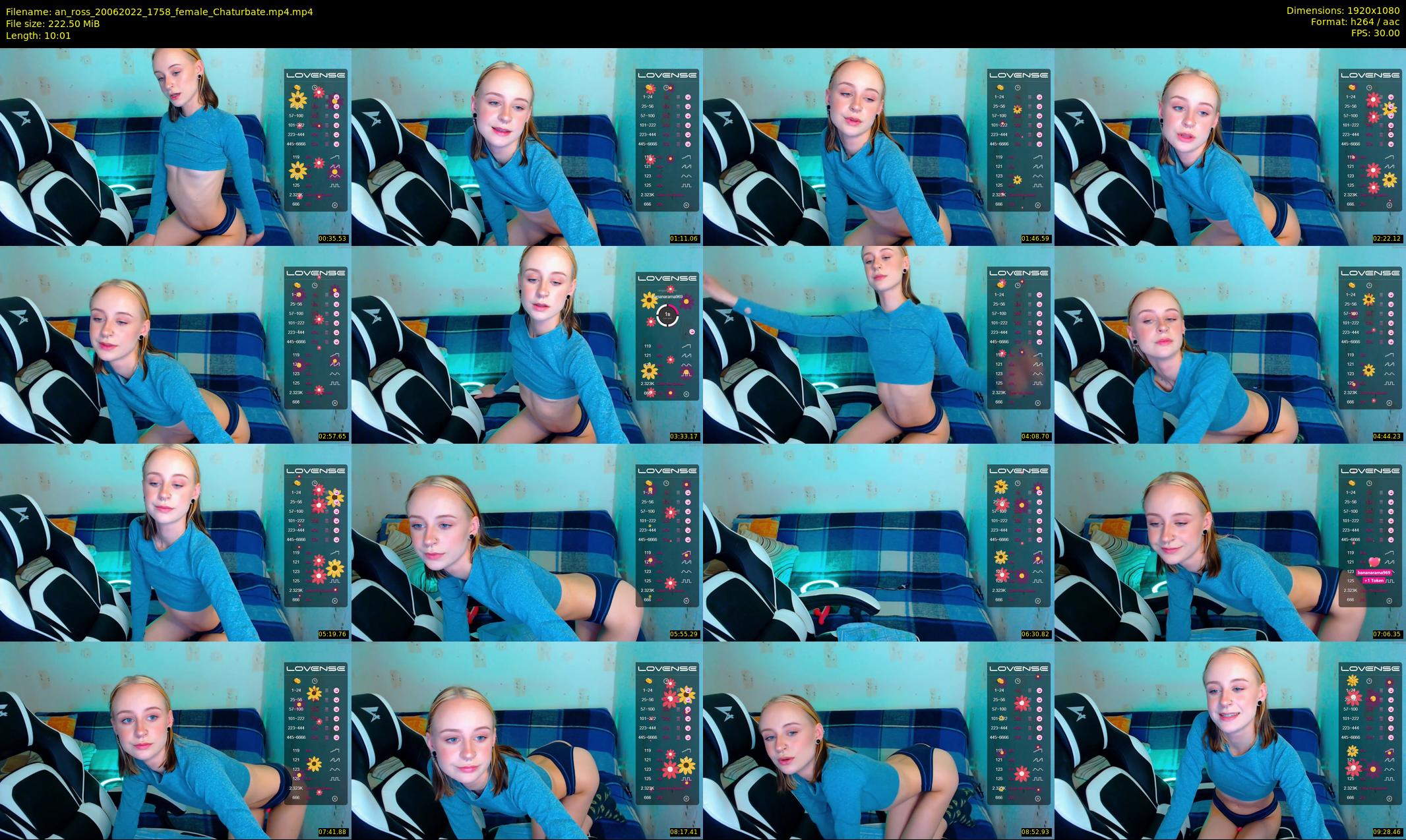 an_ross — 11 minute Chaturbate female cam show recording, 1080p, Jun 20, 2022