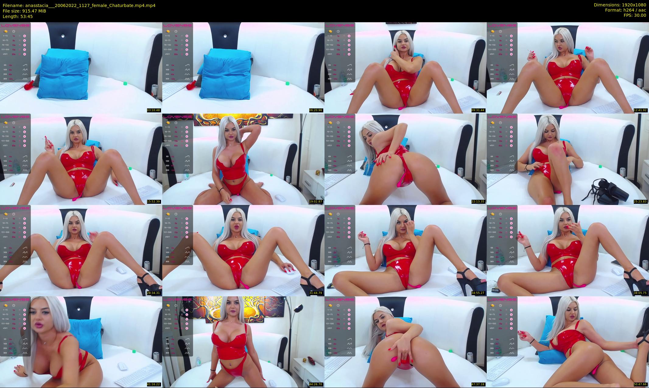 anasstacia__ — 54 minute Chaturbate female cam show recording, 1080p, Jun 20, 2022