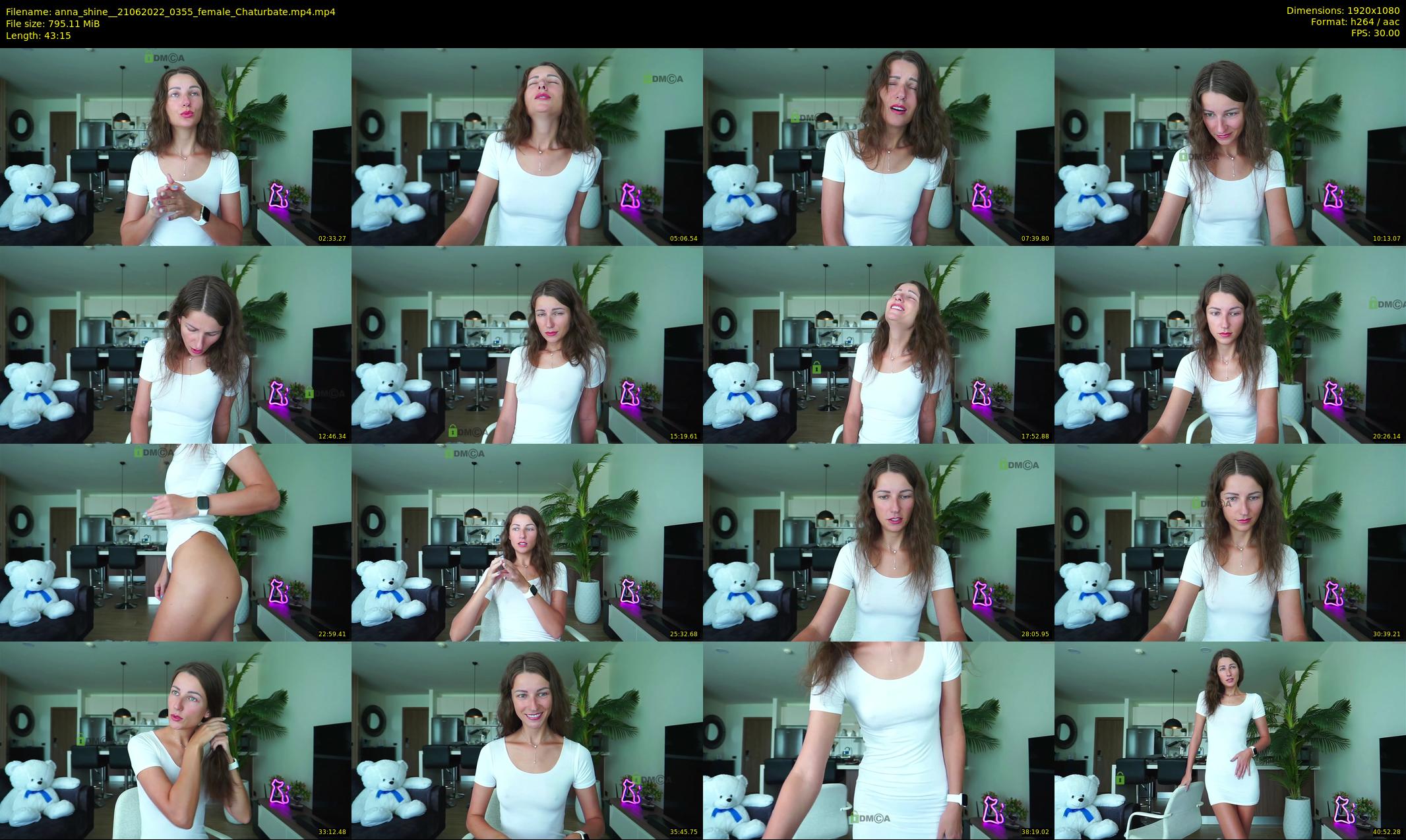 anna_shine_ — 44 minute Chaturbate female cam show recording, 1080p, Jun 21, 2022