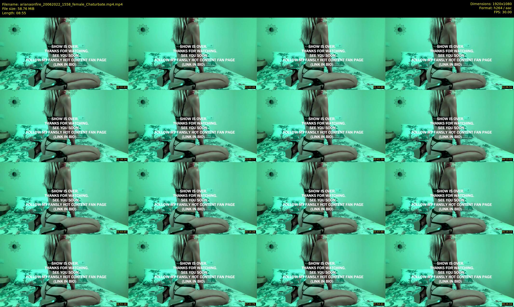 arianaonfire — 9 minute Chaturbate couple cam show recording, 1080p, Jun 20, 2022