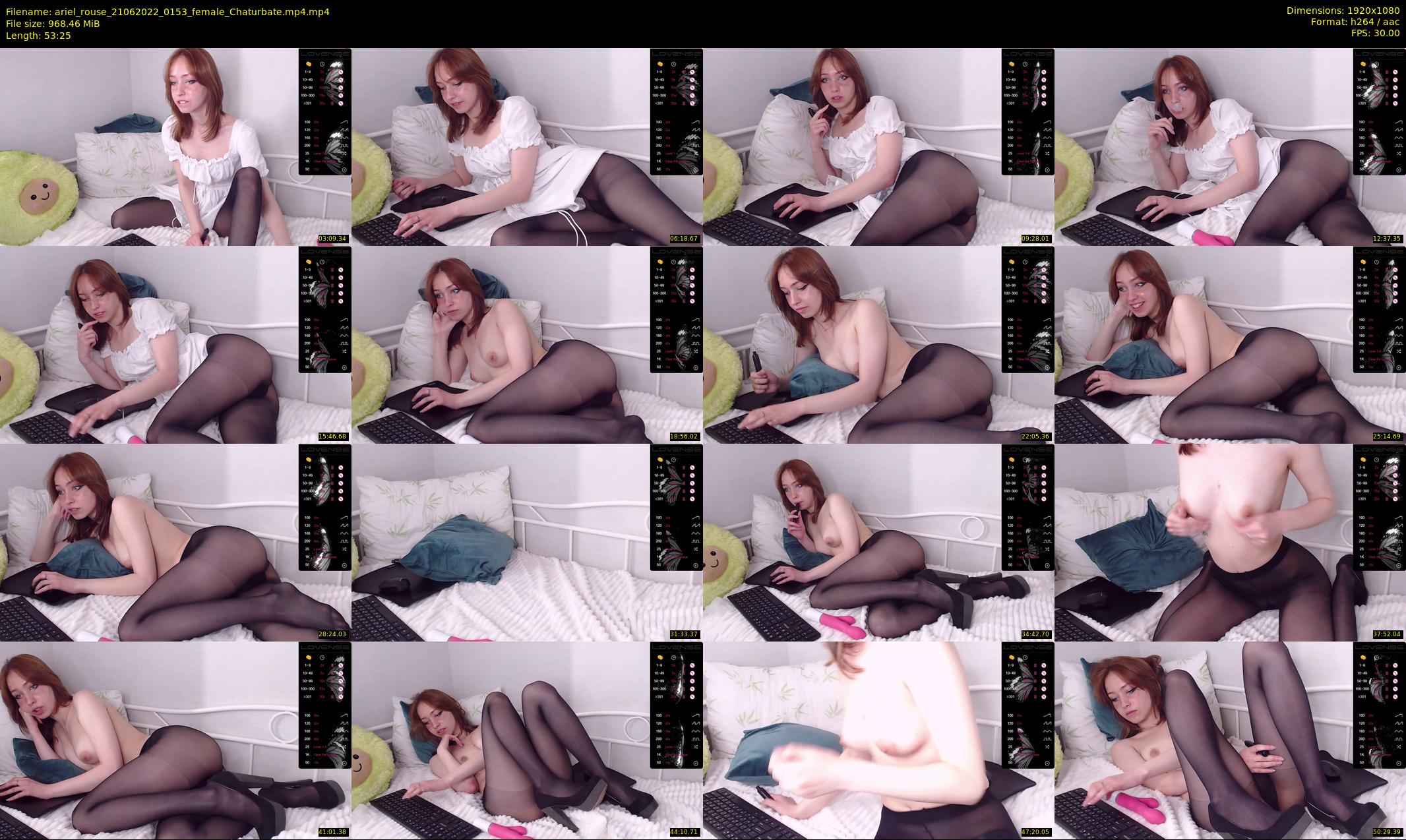 ariel_rouse — 54 minute Chaturbate female cam show recording, 1080p, Jun 21, 2022