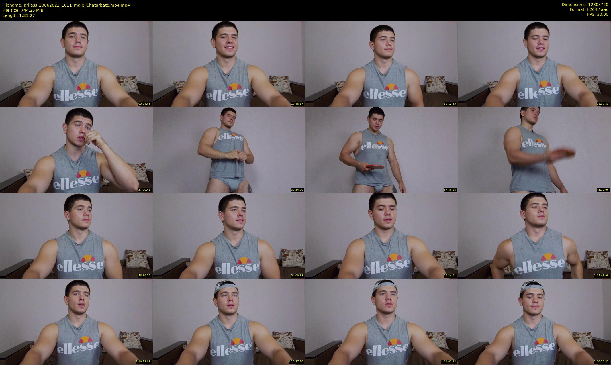 arilass — 92 minute Chaturbate male cam show recording, 720p, Jun 20, 2022