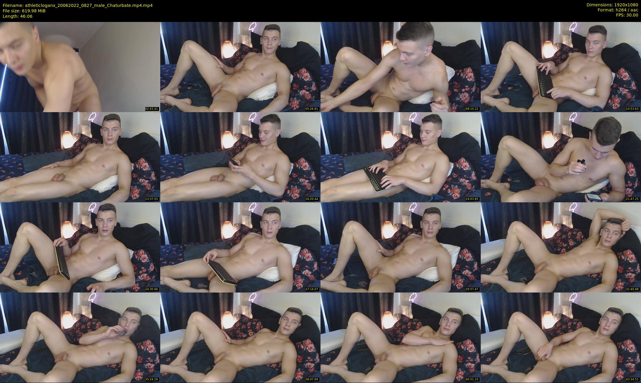 athleticloganx — 47 minute Chaturbate male cam show recording, 1080p, Jun 20, 2022