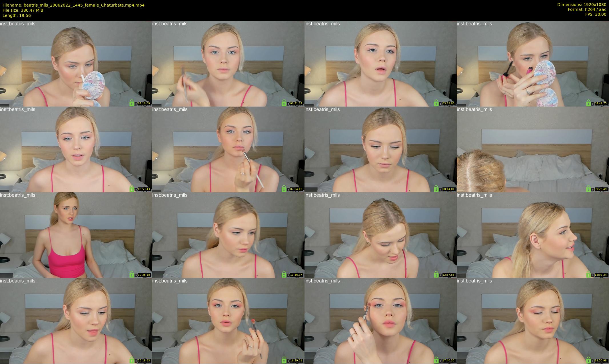 beatris_mils — 20 minute Chaturbate female cam show recording, 1080p, Jun 20, 2022