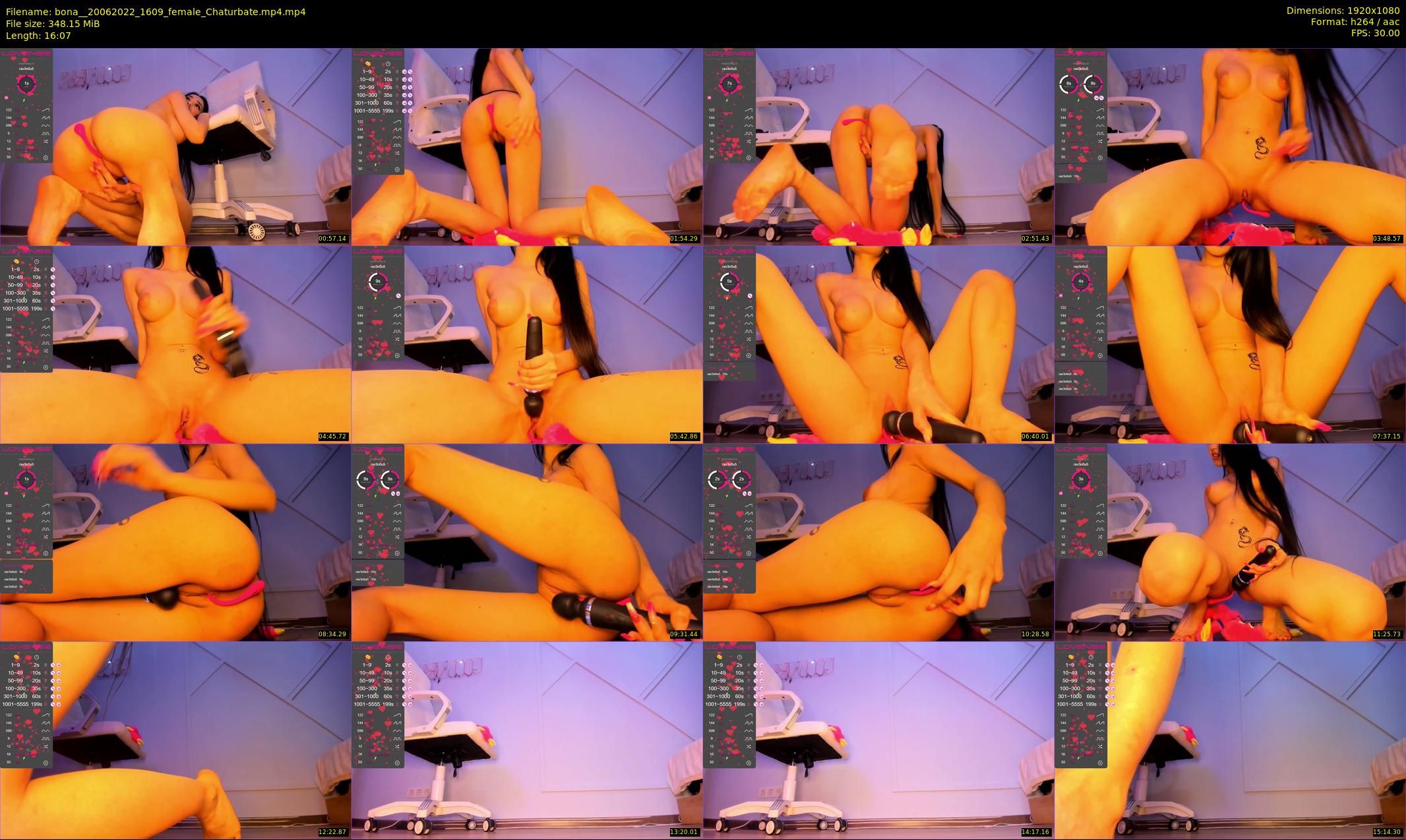 bona_ — 17 minute Chaturbate female cam show recording, 1080p, Jun 20, 2022
